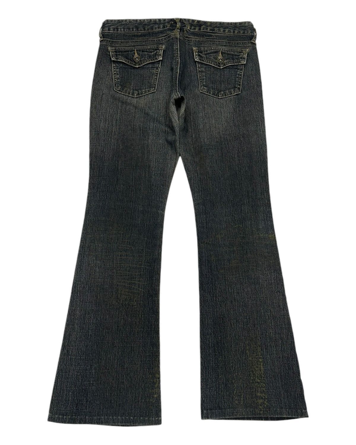 Hysteric Glamour VINTAGE JAPANESE FLARED JEANS COLZA BOOTCUT DENIM Size 28" / US 6 / IT 42 - 2 Thumbnail