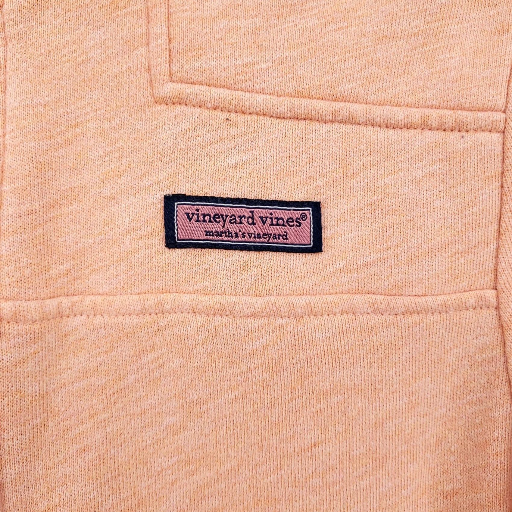 Vineyard Vines Vineyard Vines Sweatshirt Women 2XS XXS Orange Heathered Pouch Pocket Shep Shirt Size XXS / US 00 / IT 34 - 4 Thumbnail