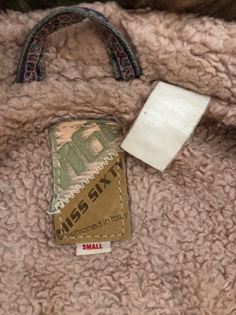 Miss Sixty Miss Sixty Vintage Afghan Denim Faux Fur Y2K Jacket small Size S / US 4 / IT 40 - 14 Thumbnail