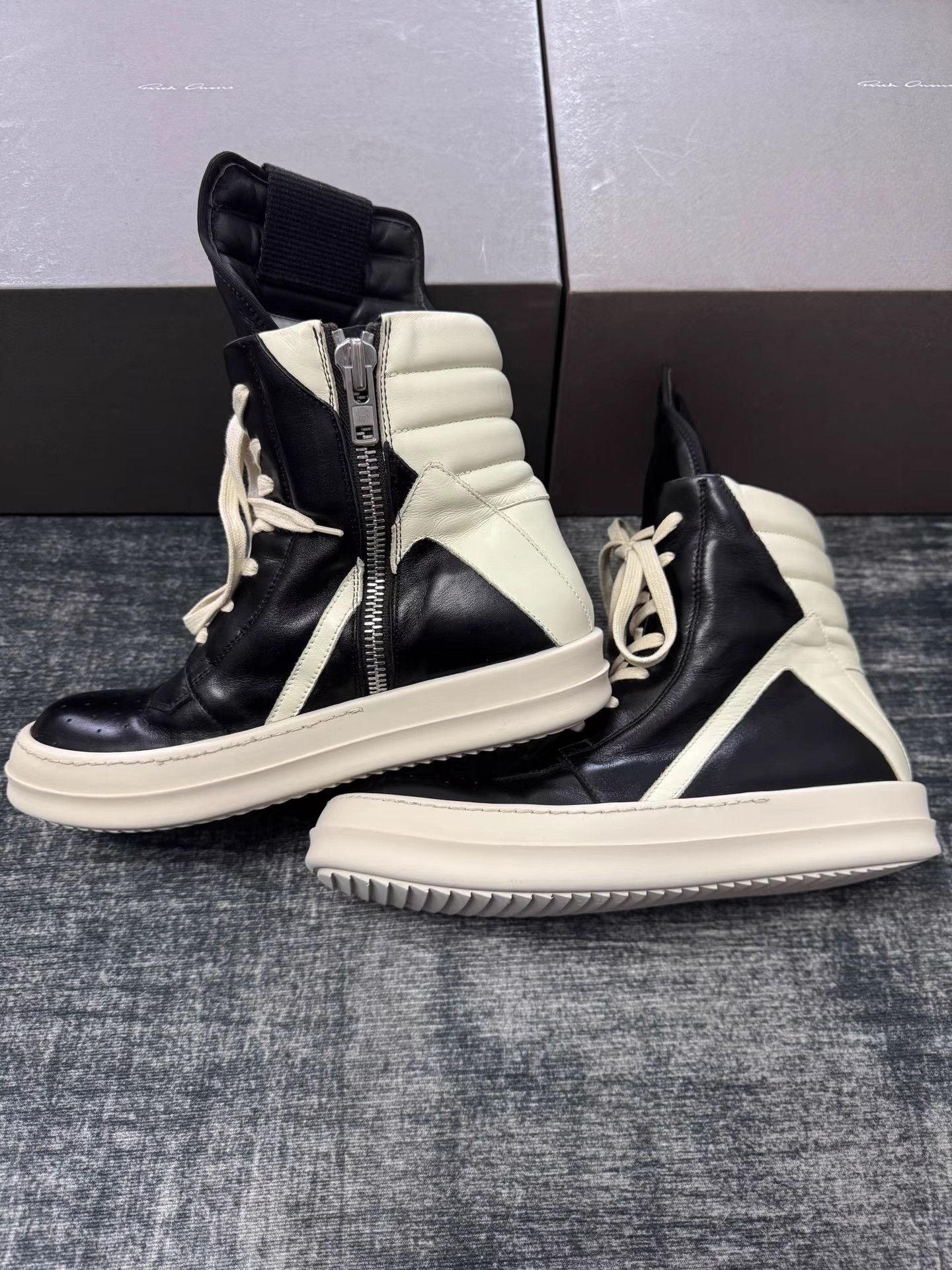 Rick Owens Rick Owens Mainline Geotrash Sneakers Size US 7.5 / IT 37.5 - 3 Thumbnail