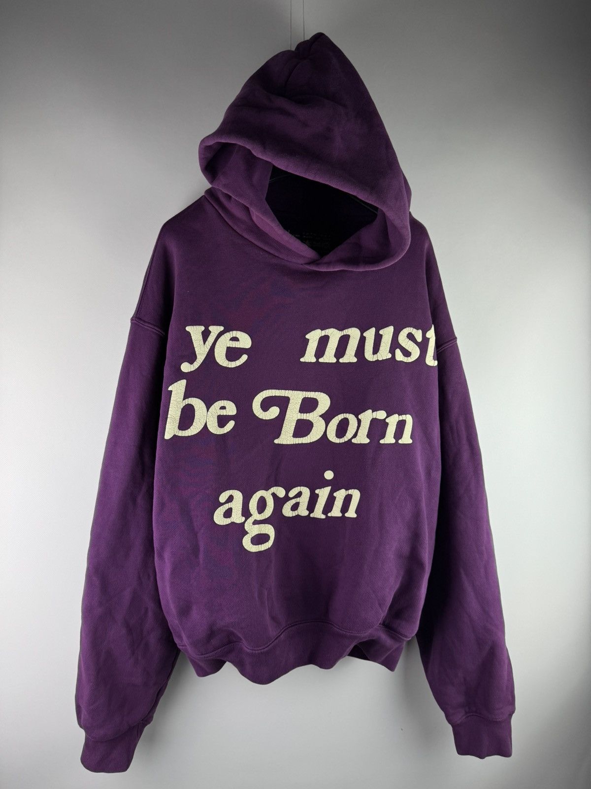 Cactus Plant Flea Market CPFM x Cactus Plant Ye Must Be Born Again Purple Hoodie Size US S / EU 44-46 / 1 - 1 Thumbnail