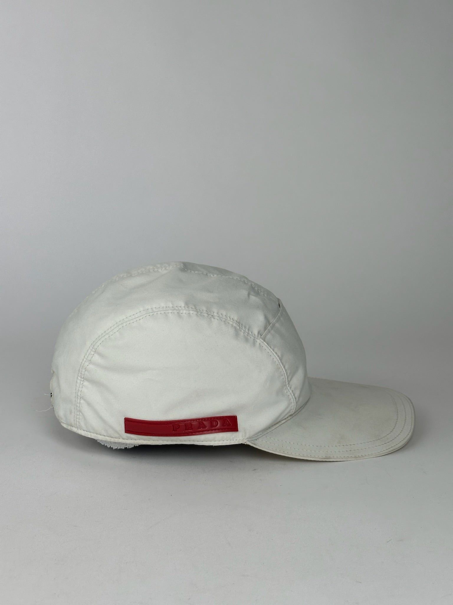 Prada Vintage Sport SnapBack White Size ONE SIZE - 1 Thumbnail