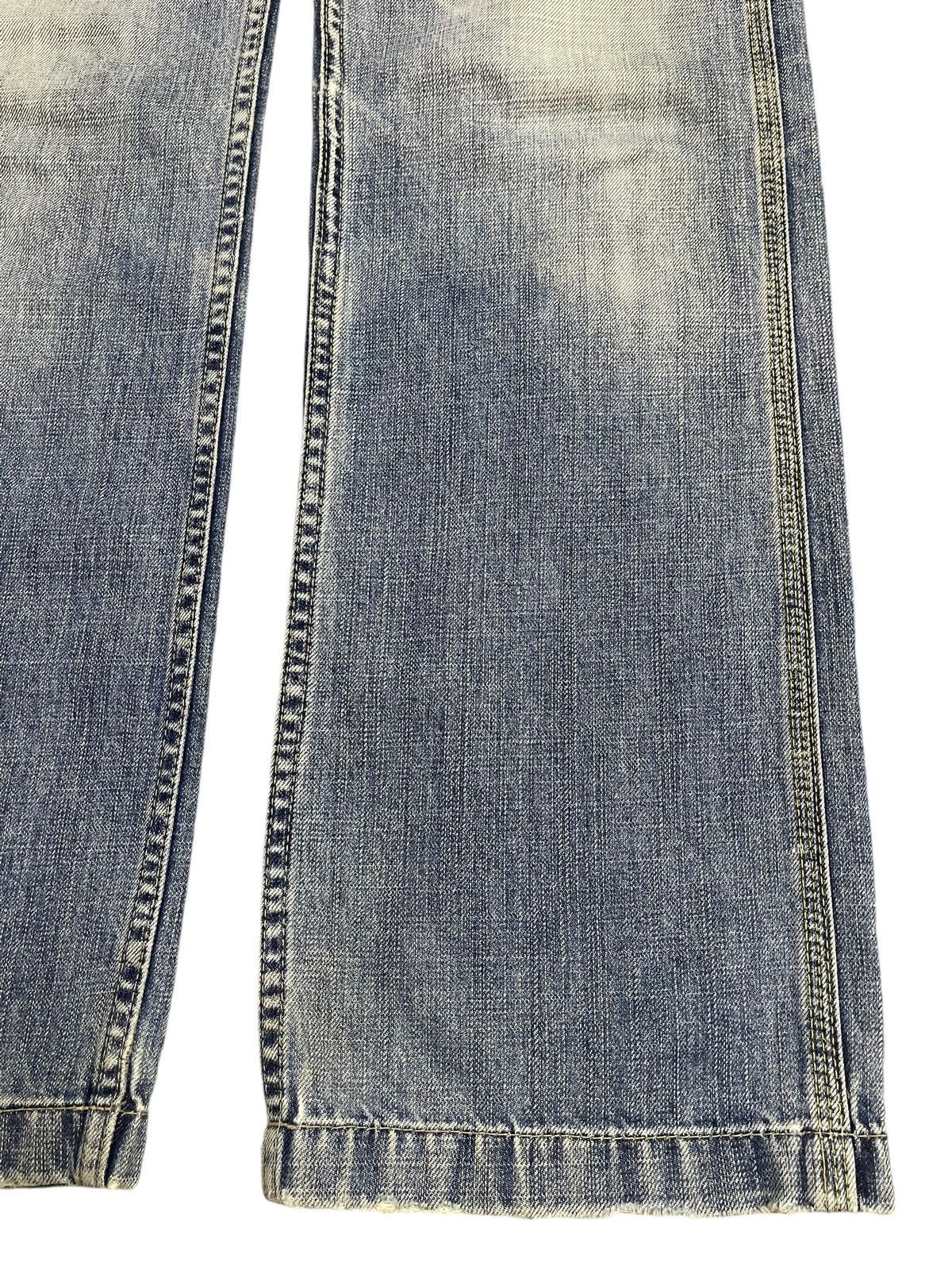 Full Count & Co. Vintage Japanese Brand Blue Faded Wash Baggy Style Jeans Size US 32 / EU 48 - 6 Thumbnail