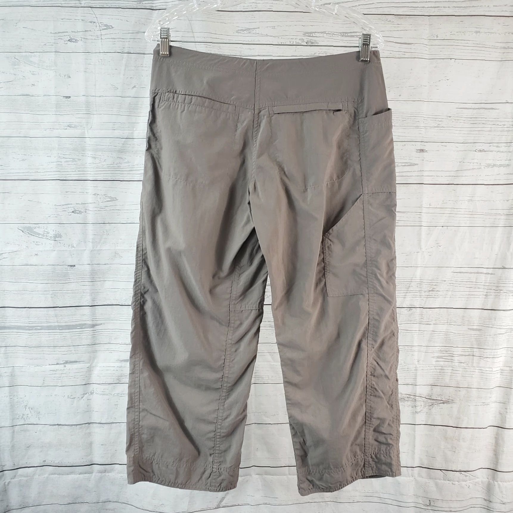 Mountain Hardwear Mountain Hardwear Womens Cropped Pants Sz 8 Gray Mid Rise Nylon Shirt Size 30" / US 8 / IT 44 - 3 Thumbnail
