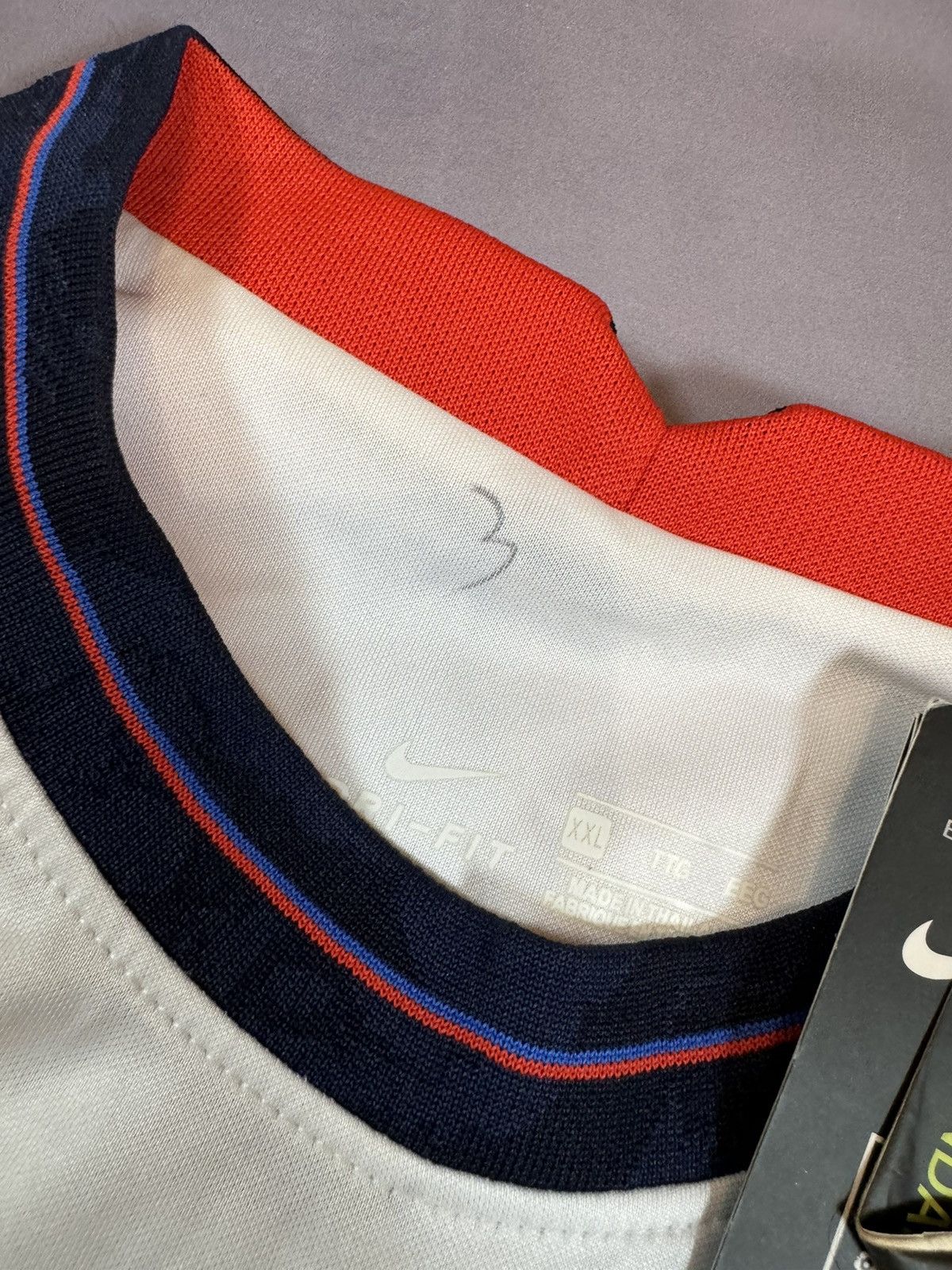 Nike × Vintage NEW England National Team 2020 Nike Jersey Blokcore 2XL Size US XXL / EU 58 / 5 - 7 Thumbnail
