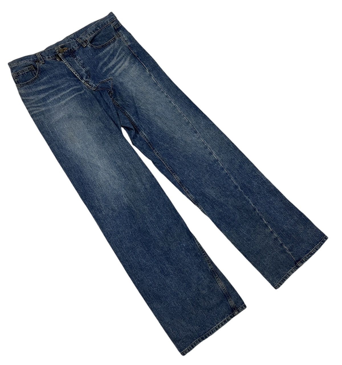 Designer × Japanese Brand × Maison MIHARA YASUHIRO Mihara yasuhiro jeans non selvedge Size US 34 / EU 50 - 2 Thumbnail