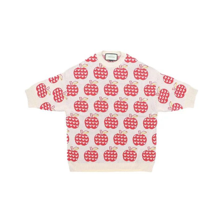 Gucci Gucci Fruit Pattern Knit Sweater for Women Size S / US 4 / IT 40 - 1 Thumbnail