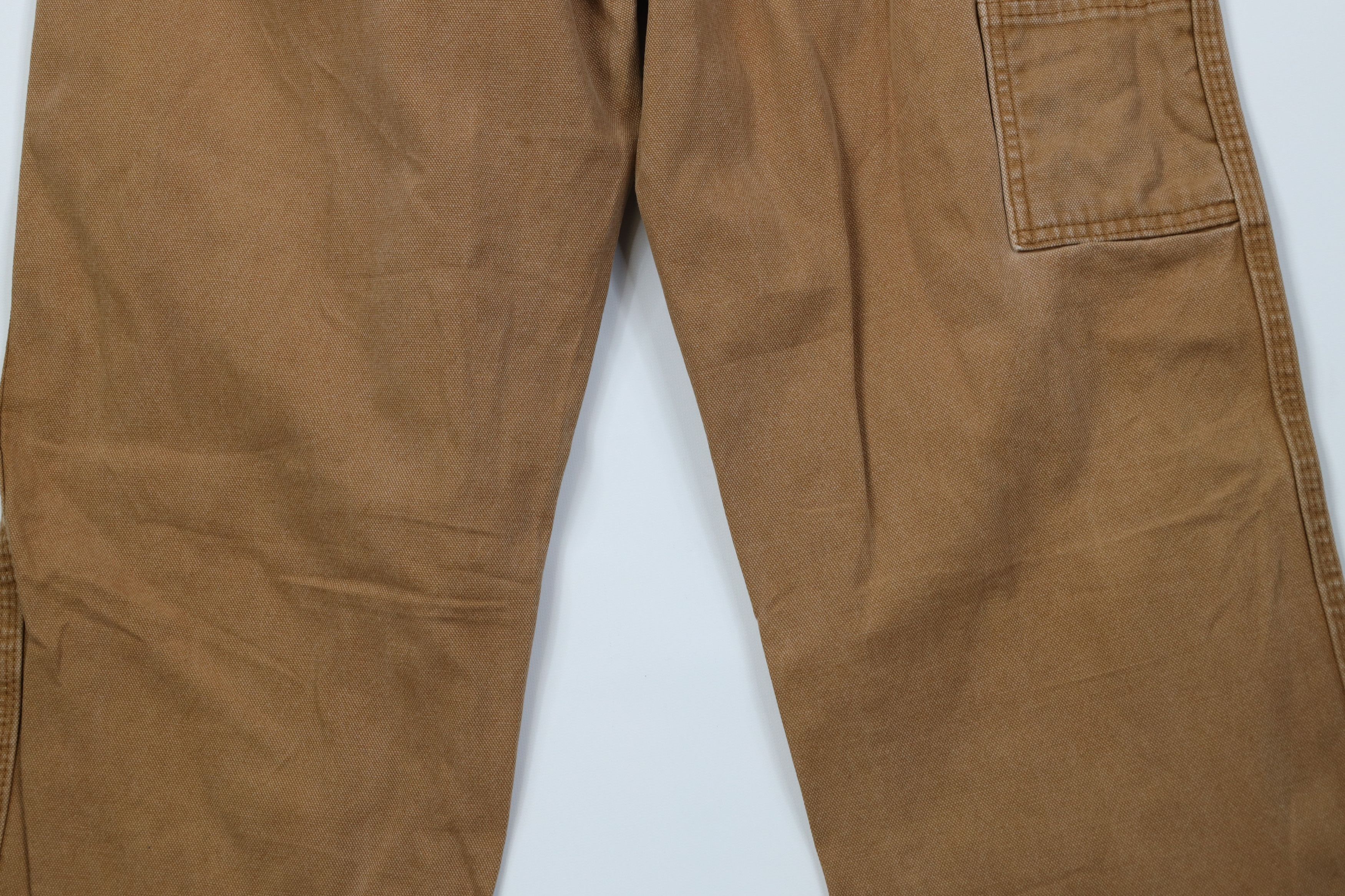 Dickies Vintage Y2K Dickies Wide Leg Dungaree Pants Duck Brown Size US 34 / EU 50 - 13 Thumbnail