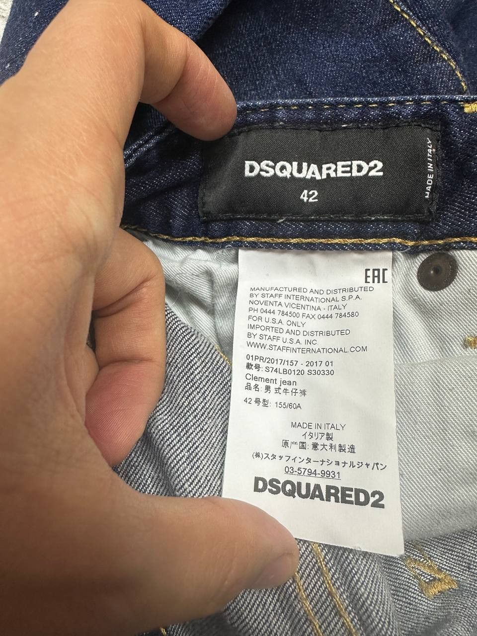 Dsquared2 Dsquared2 Womens Jeans 42 Italy Size 28" / US 6 / IT 42 - 7 Thumbnail