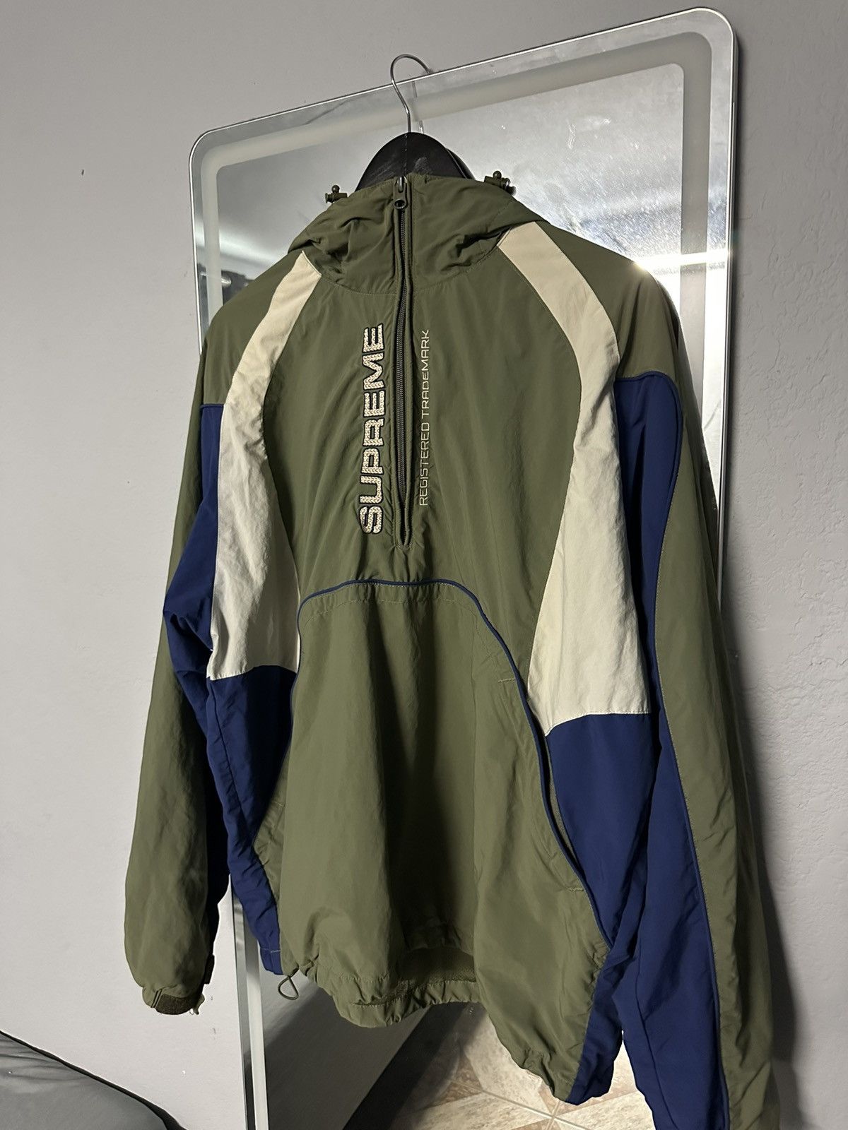 Supreme Supreme Paneled Half Zip Pullover | Grailed