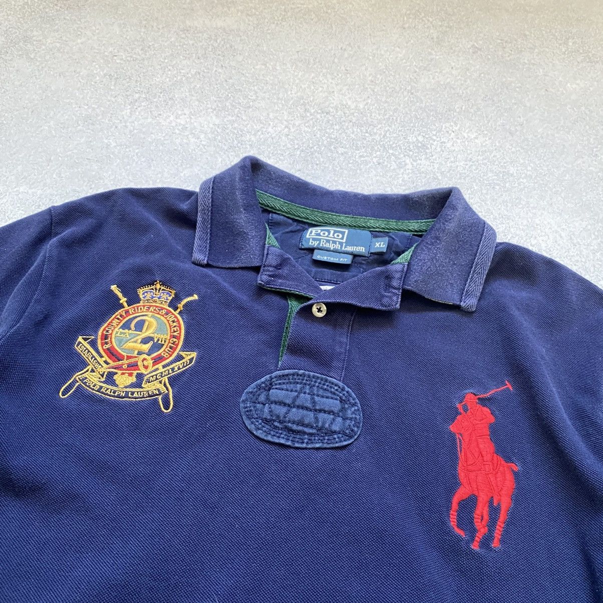Polo Ralph Lauren Polo Ralph Lauren 2 Big Pony Rugby USA Y2k T-shirt Polos Size US XL / EU 56 / 4 - 3 Thumbnail