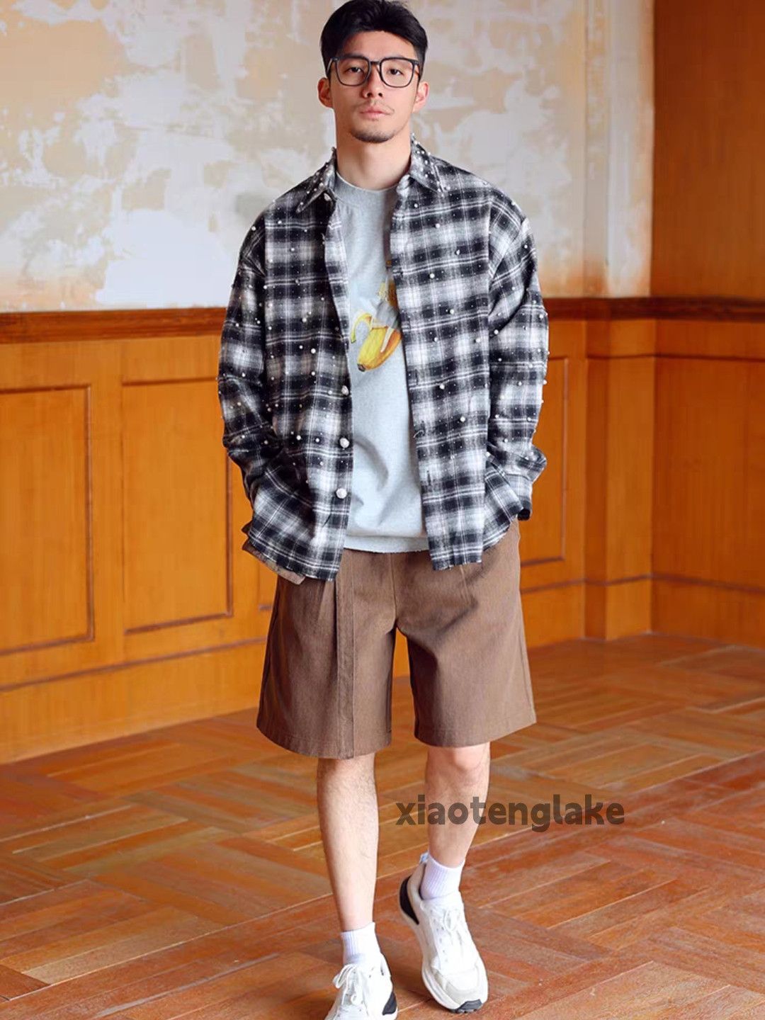 Vintage Unisex outdoor utility pattern skate hiphop yuppie shirt Size US M / EU 48-50 / 2 - 2 Thumbnail