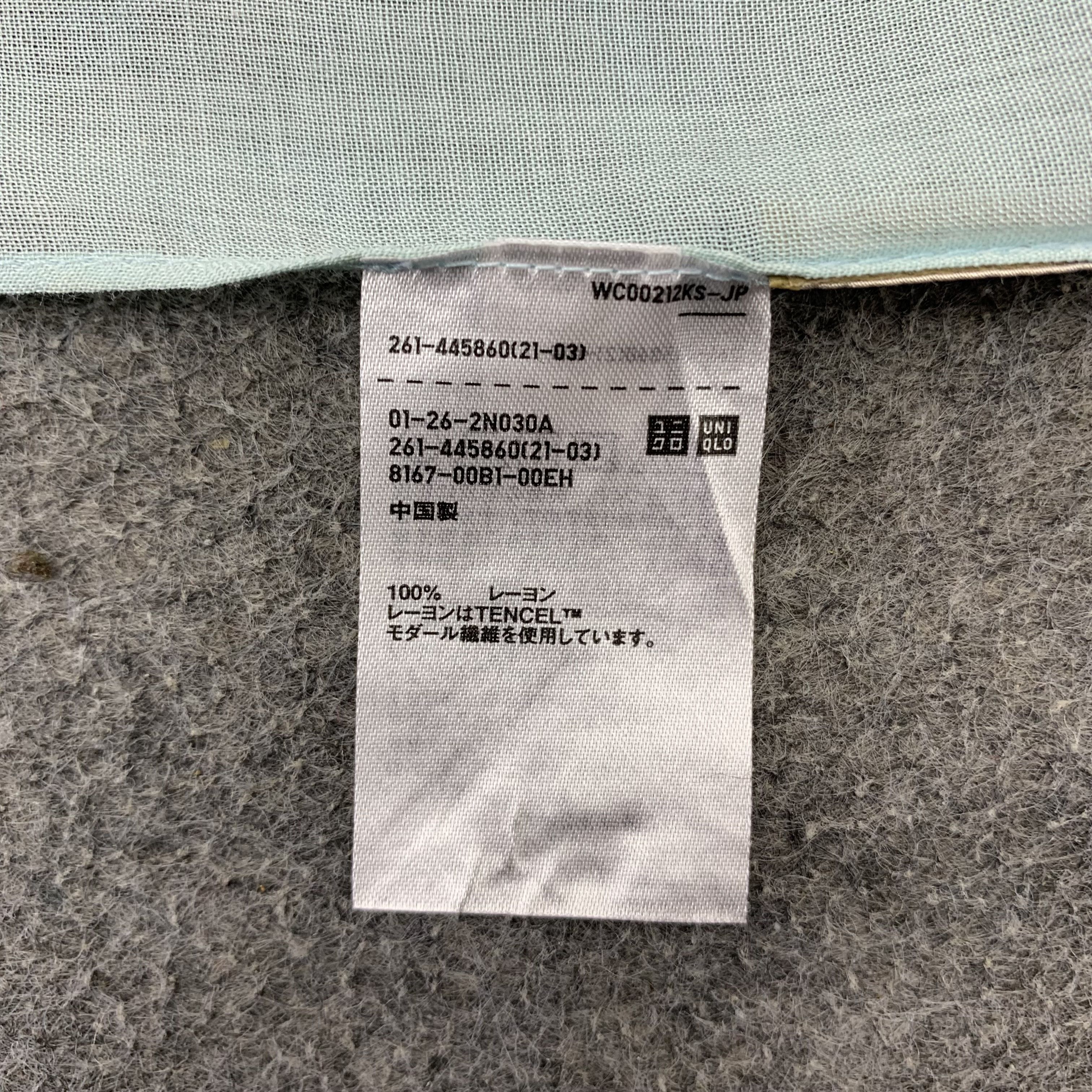 Paul & Joe Paul & Joe x Uniqlo Scarf Blue Floral Polkadot A5463 Size ONE SIZE - 8 Thumbnail