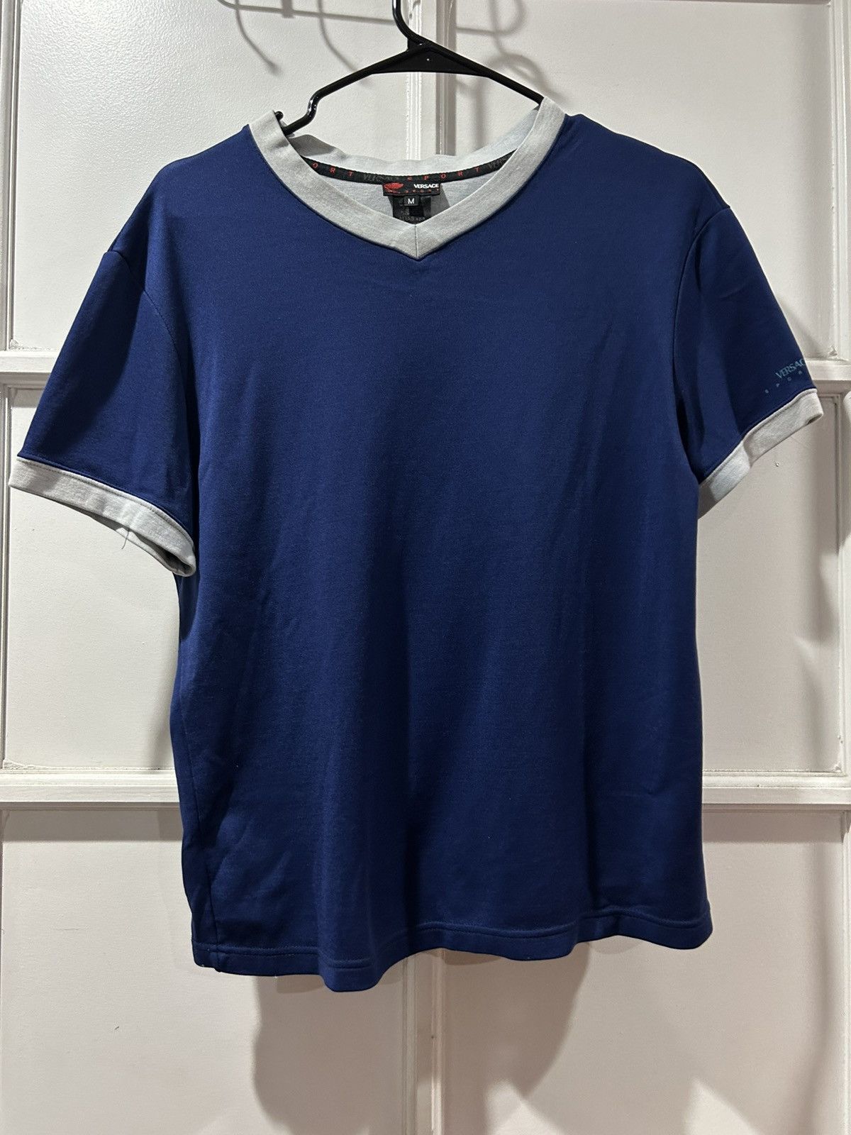 Versace Y2k Versace sport tshirt Size M / US 6-8 / IT 42-44 - 1 Thumbnail