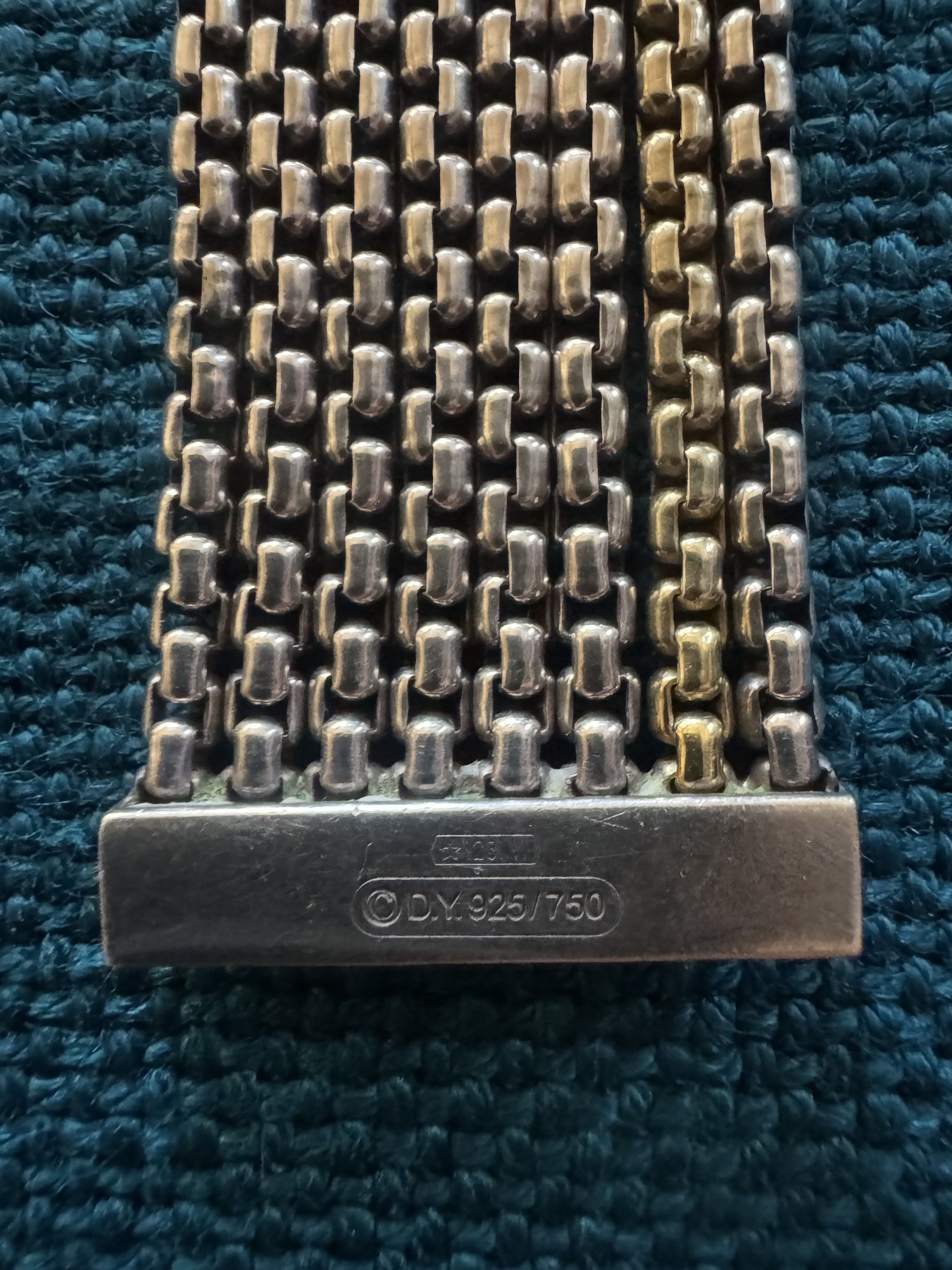 David Yurman David Yurman Box Chain Eight Row Bracelet Size ONE SIZE - 3 Thumbnail