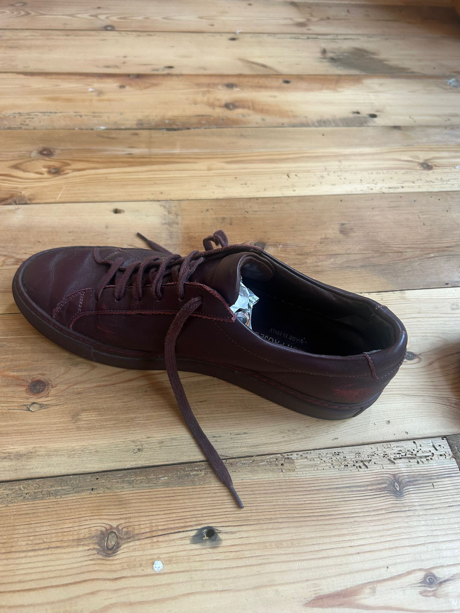 Common Projects Common Projects achilles low Oxblood Size US 7 / EU 40 - 5 Thumbnail