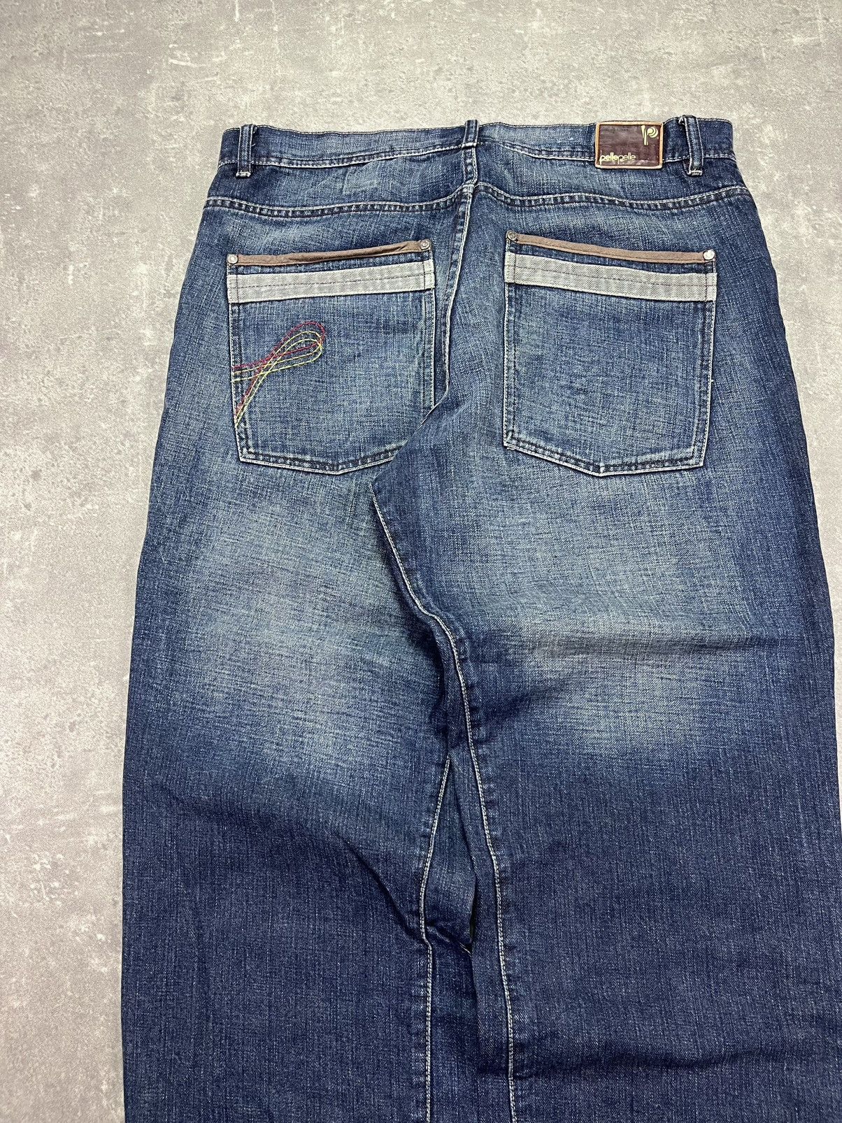 Pelle Pelle Pelle Pelle Marc Buchanan Vintage Baggy Heavy Denim Jeans 38 Size US 38 / EU 54 - 10 Thumbnail