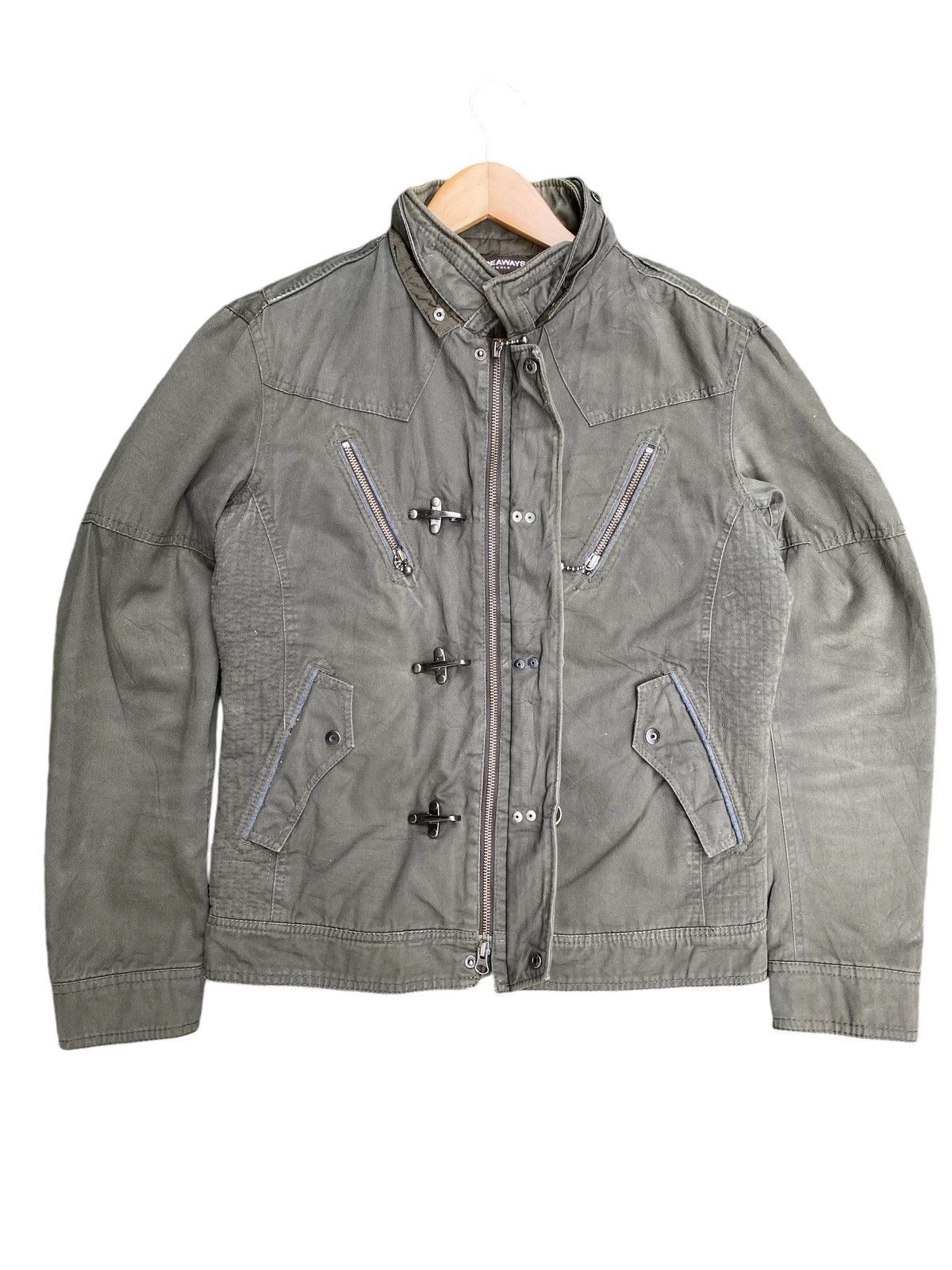 Japanese Brand × Seditionaries Hideaways Tactical punk Jacket Multi Pocket LGB Spirit Line Size US M / EU 48-50 / 2 - 1 Thumbnail