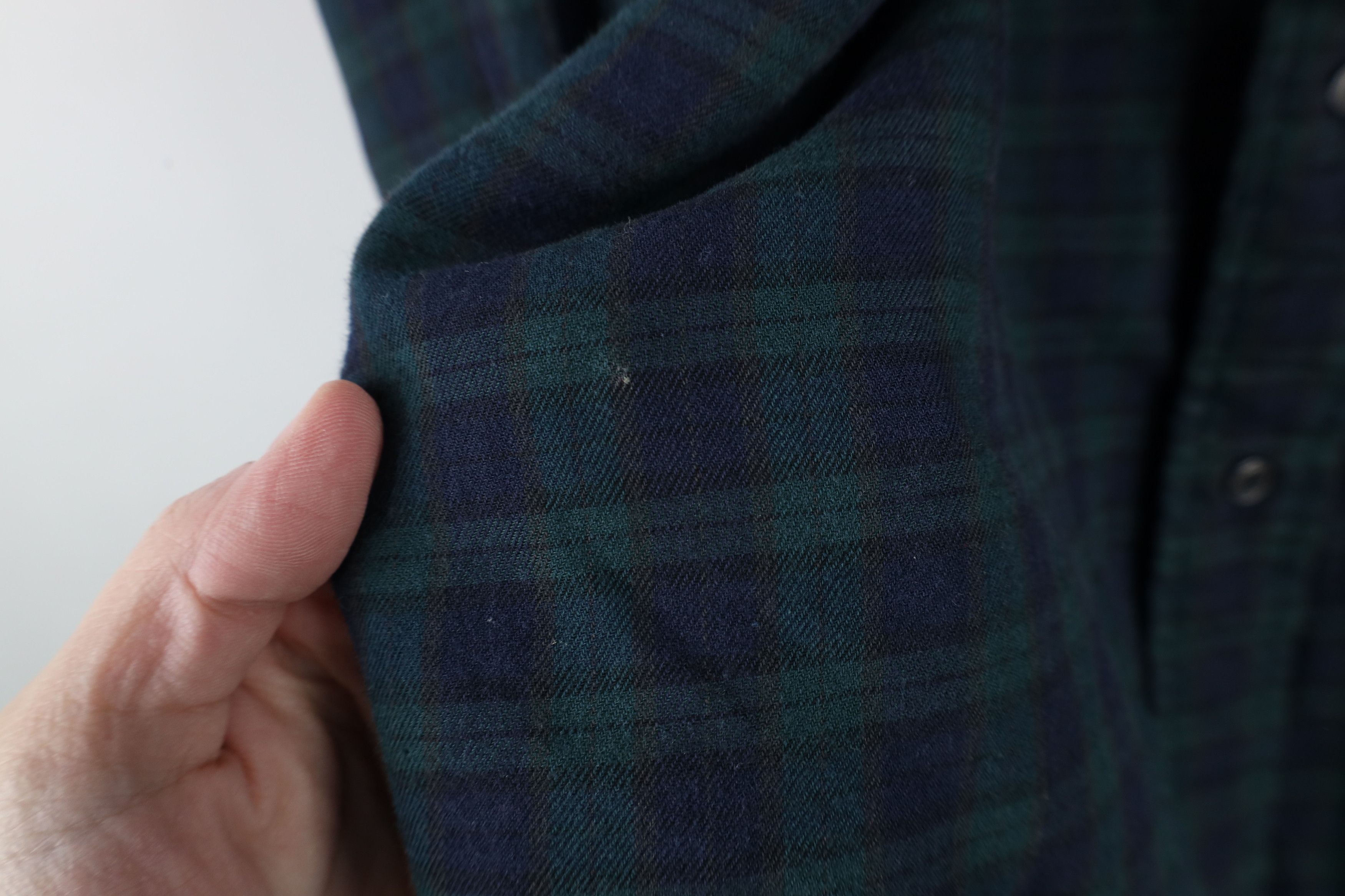 Polo Ralph Lauren Vintage 90s Ralph Lauren Gardner Wool Flannel Button Shirt Size US L / EU 52-54 / 3 - 5 Thumbnail