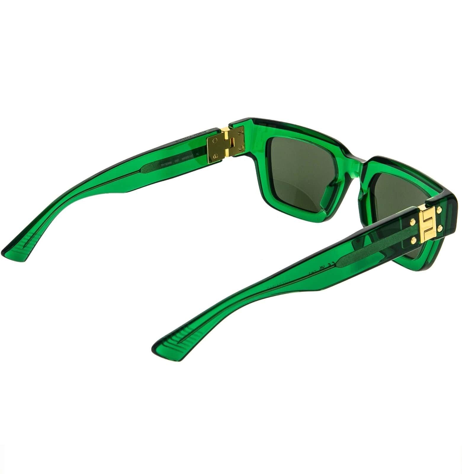 Bottega Veneta BOTTEGA VENETA HINGE BV1230S Transparent Sunglass 1230 002 Size ONE SIZE - 2 Thumbnail