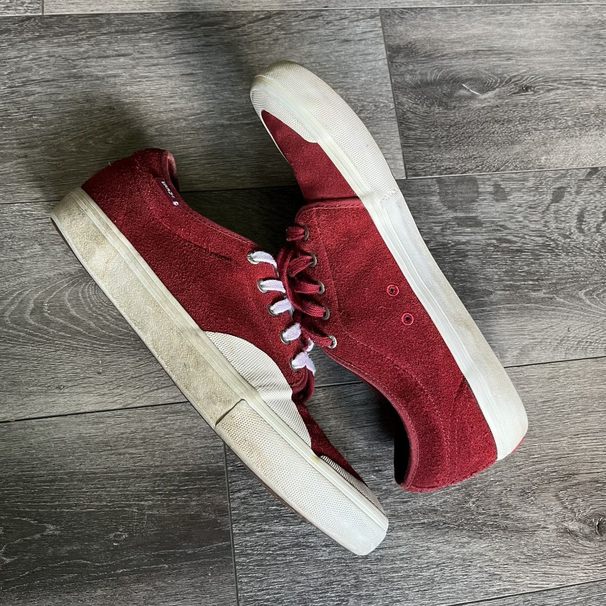 Vans Vans Chukka Low Pro Rubber Red Dahlia White Shoes Size 12 Size US 12 / EU 45 - 2 Thumbnail