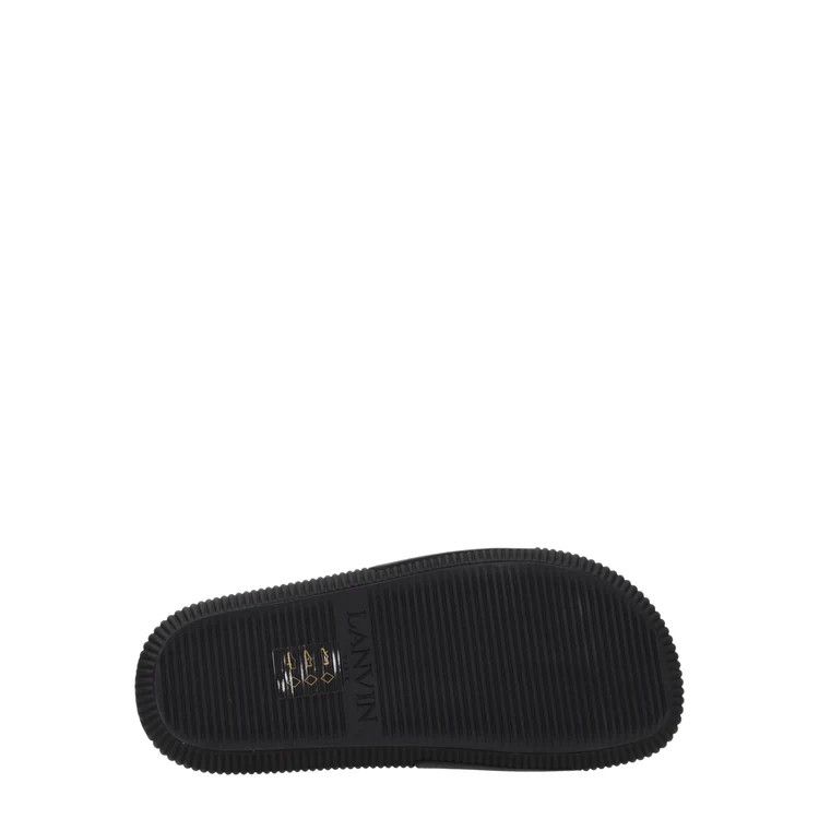 Lanvin ob1o1e1124 Rubber Slippers in Black Size US 5 / IT 35 - 5 Thumbnail