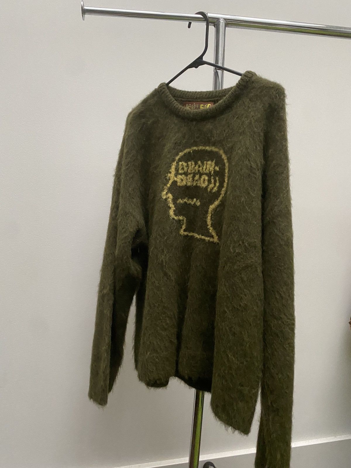 Brain Dead Brain Dead Alpaca Wool Uni Logo Knit Size US XL / EU 56 / 4 - 2 Thumbnail