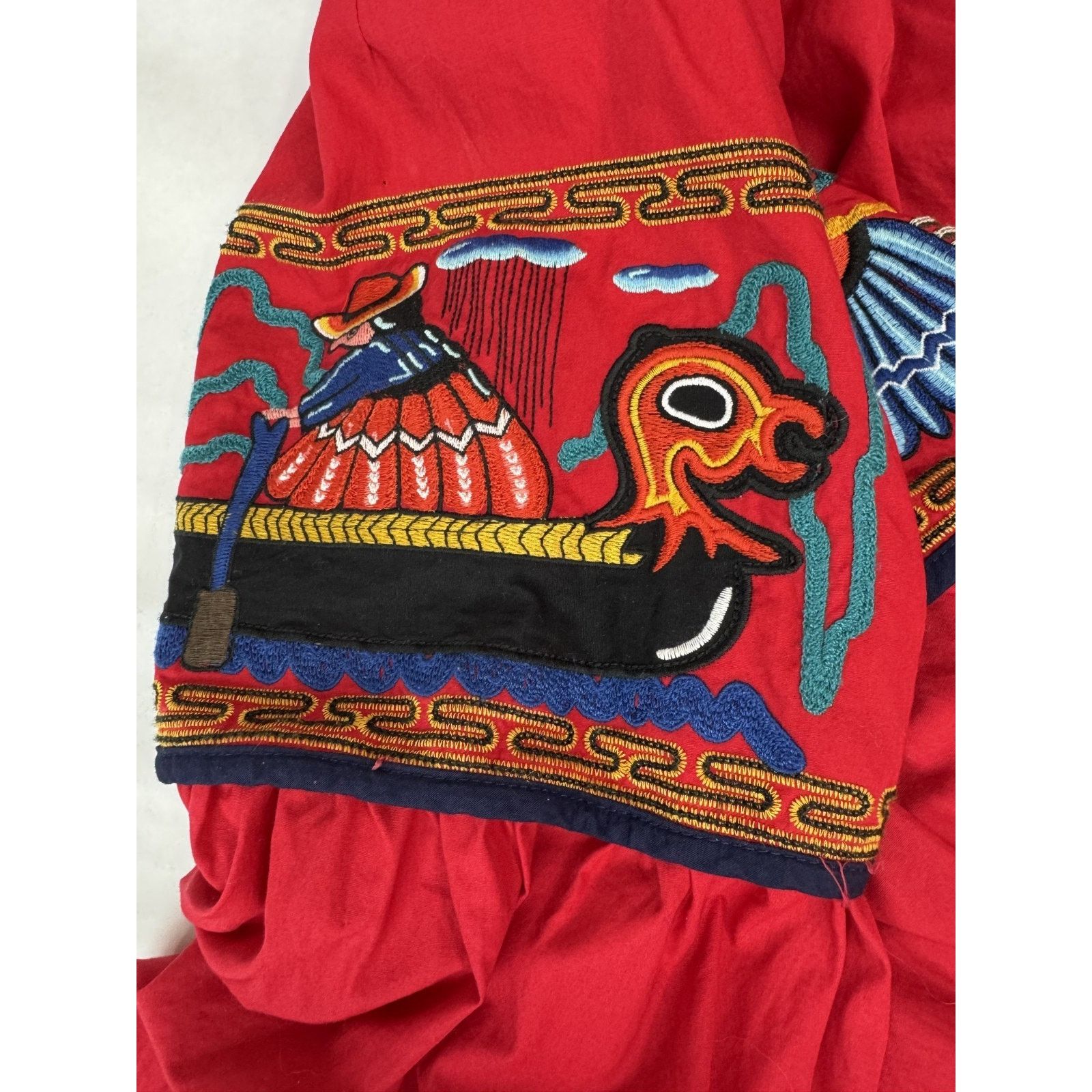 Other Rare Stella Jean Italy Runway Folk Art Balloon Sleeve Top 42 Size M / US 6-8 / IT 42-44 - 6 Thumbnail