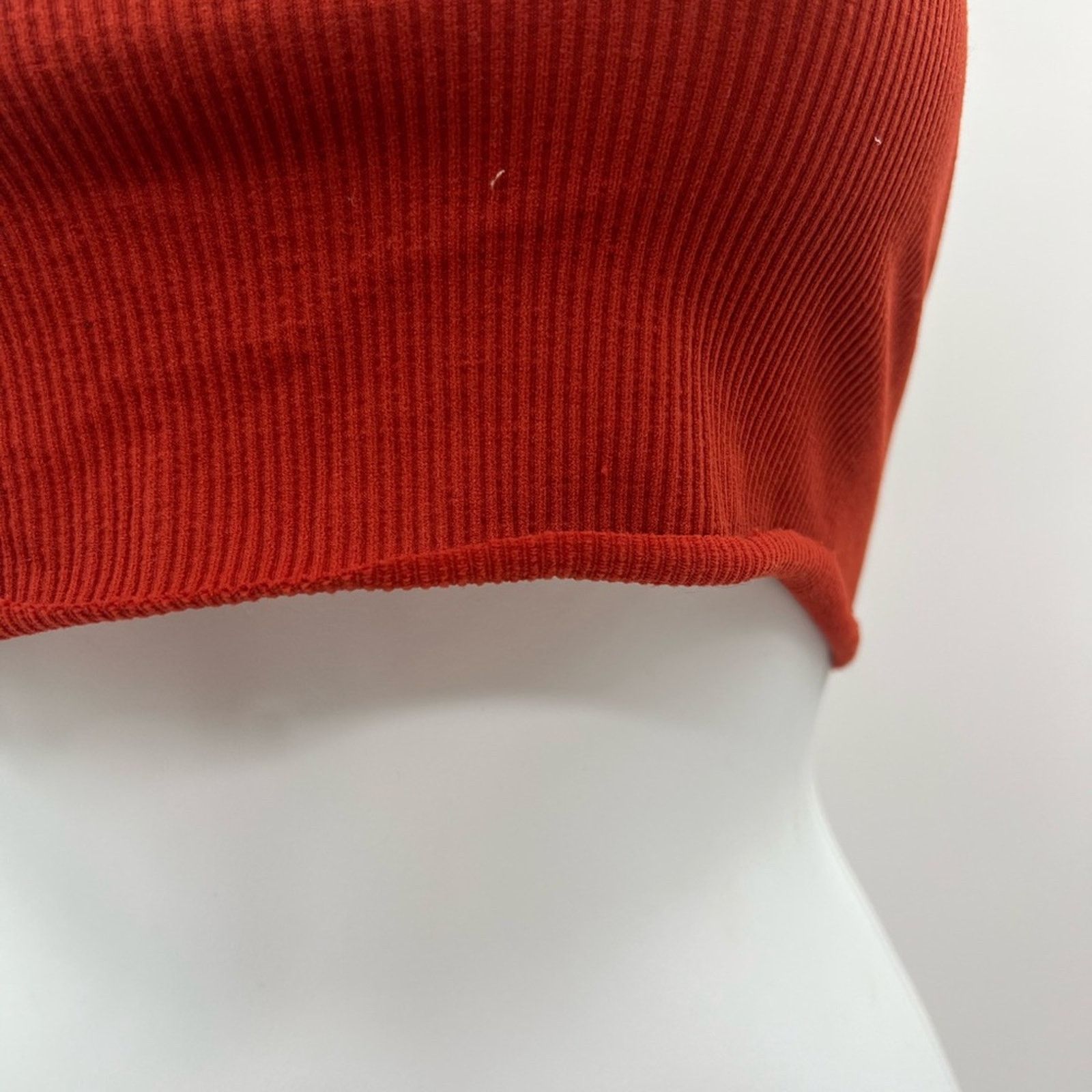 Urban Outfitters Urban Outfitters Out From Under Rust Color Ribbed Crop Cami Size S / US 4 / IT 40 - 5 Thumbnail