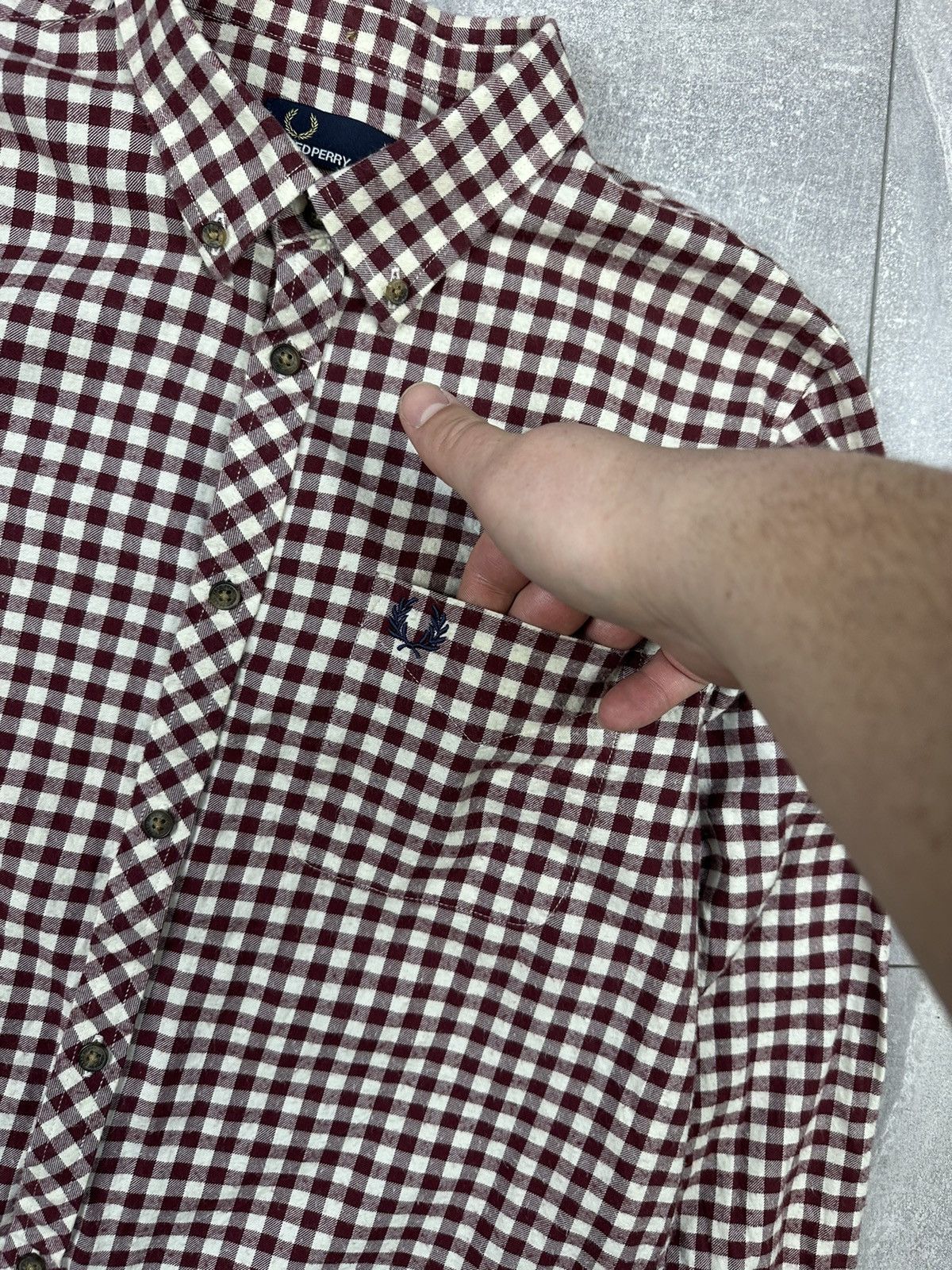 Fred Perry Fred Perry Shirts Button Up Flannel Small Logo Size US S / EU 44-46 / 1 - 4 Thumbnail