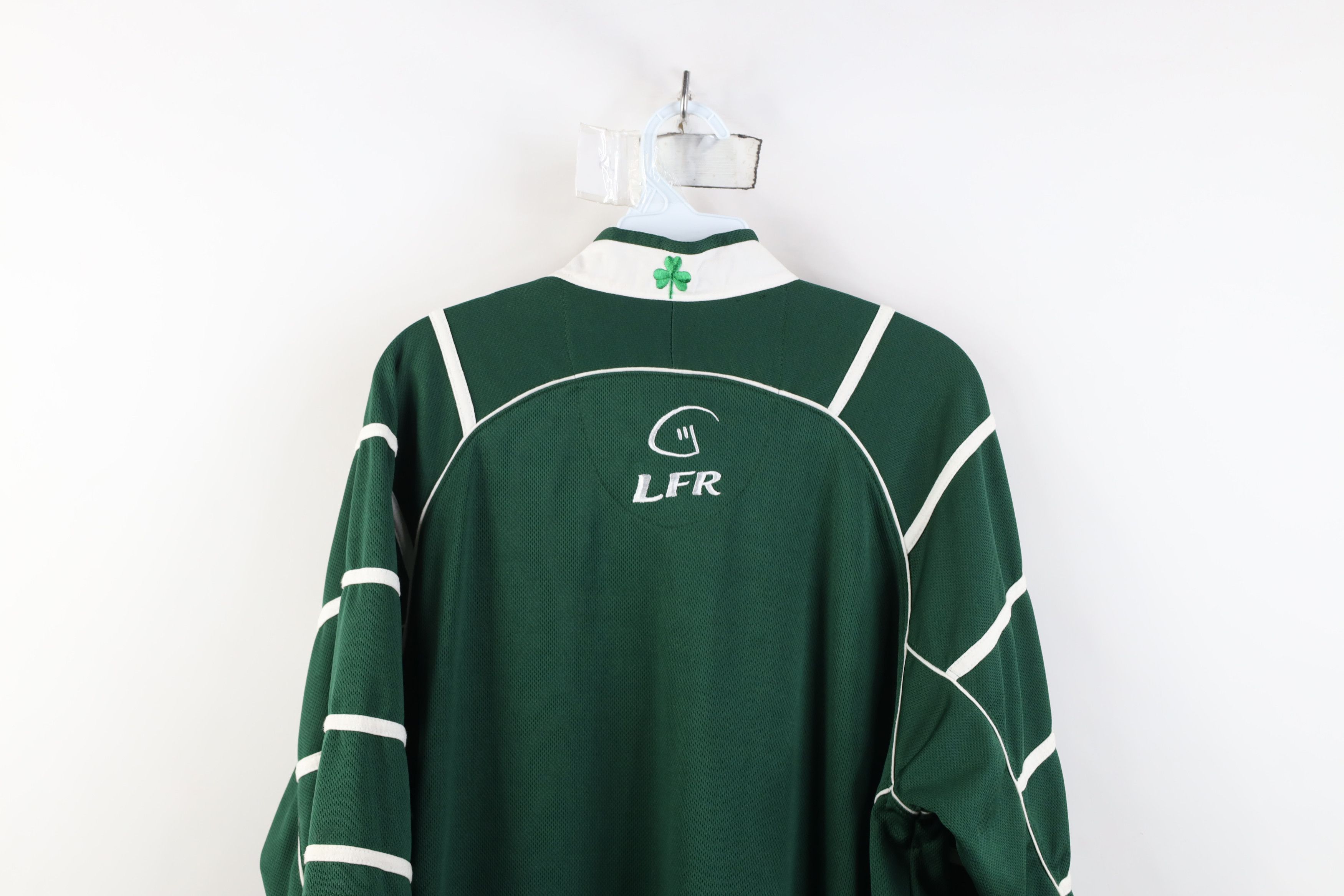 Vintage Vintage LFR Ireland National Team Rugby Jersey Shirt Green Size US L / EU 52-54 / 3 - 13 Thumbnail