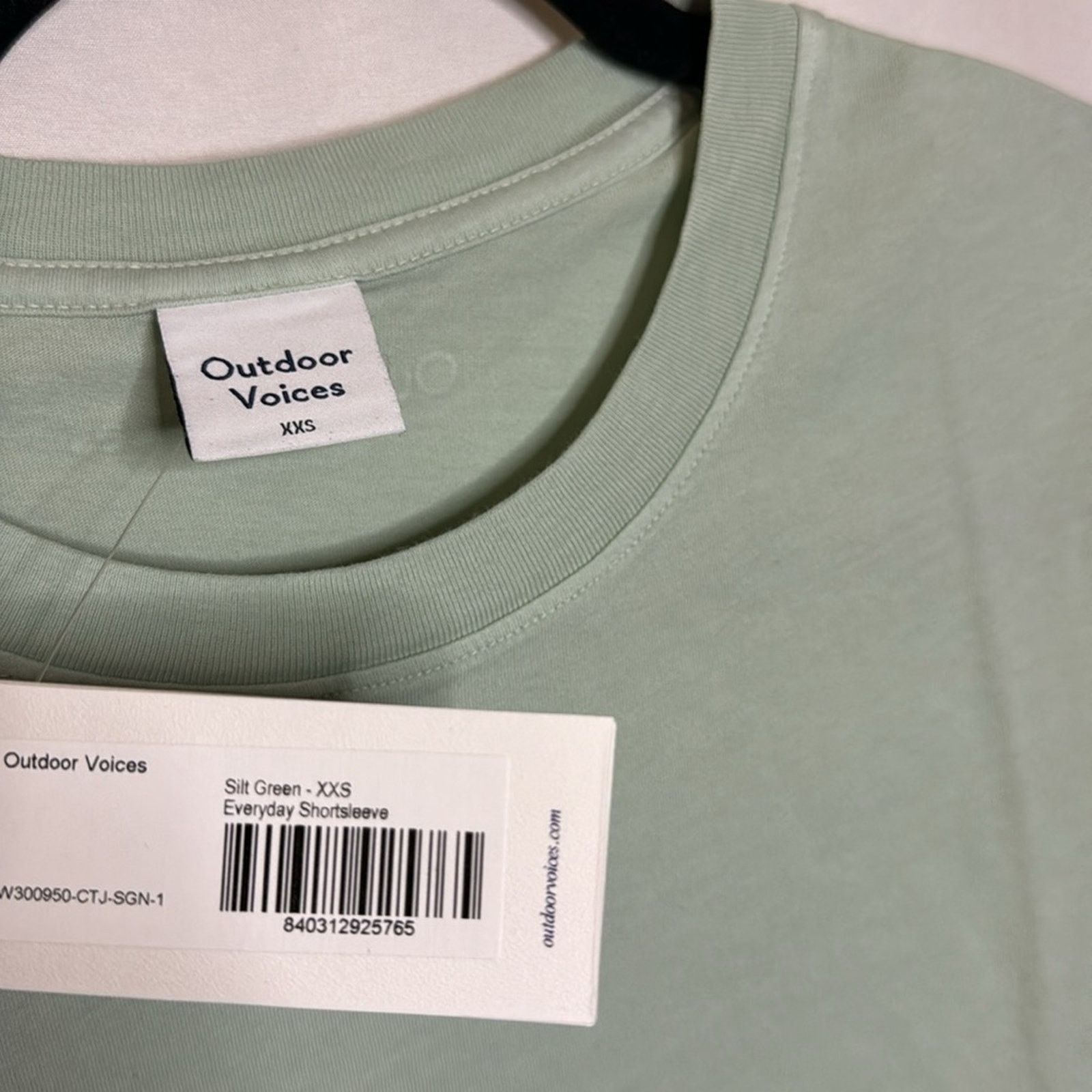 Outdoor Voices Outdoor Voices Everyday Shortsleeve - Slit Green Size XXS Size XXS / US 00 / IT 34 - 3 Thumbnail