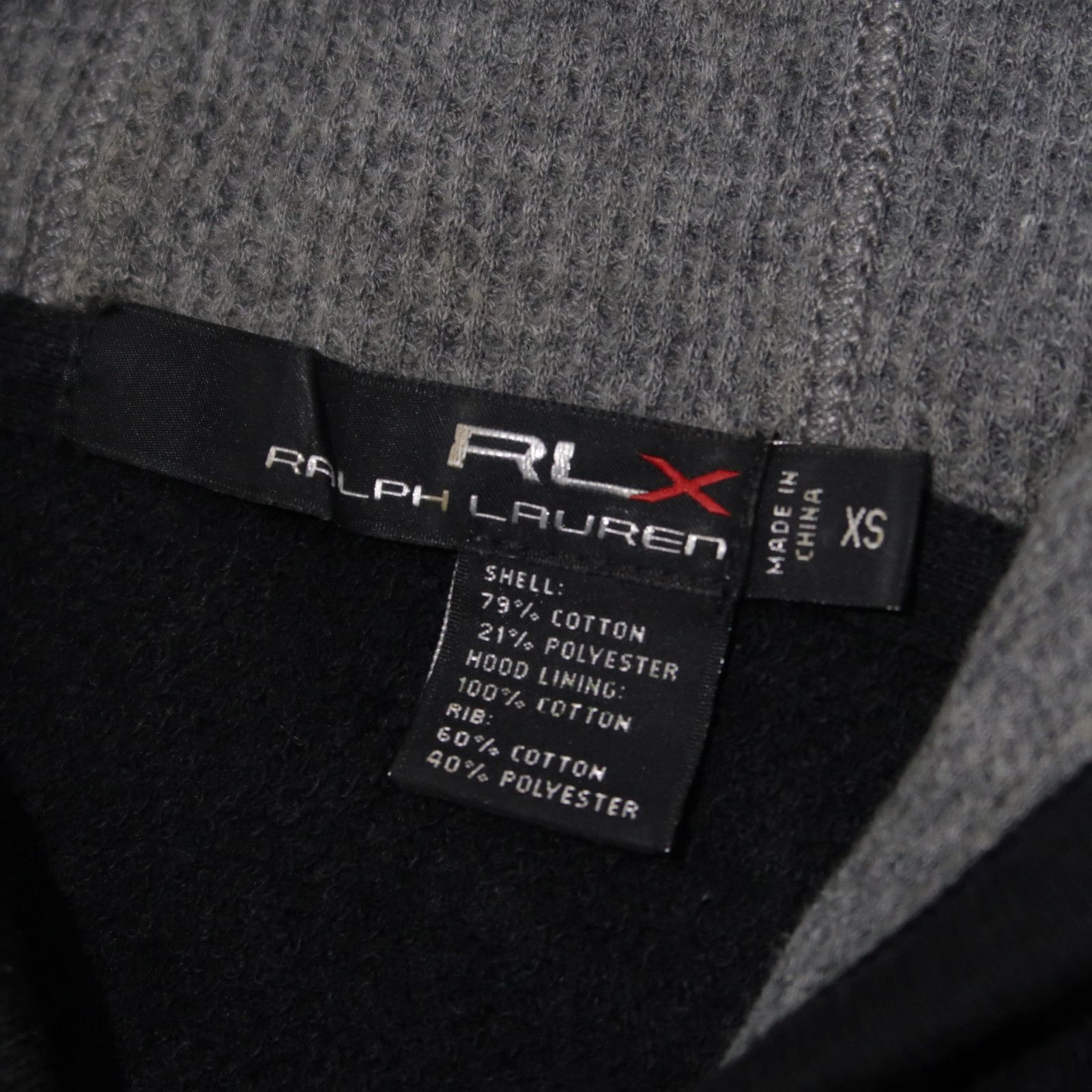 RLX Ralph Lauren RLX Ralph Lauren RRL Zip Hoodie Waffle Light Weight Size US XS / EU 42 / 0 - 3 Thumbnail