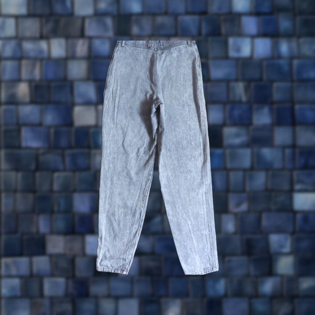 Vintage VINTAGE UnionBay Denim Jeans Pants 28x30 Gray Acid Wash High Waist 1980s Womens Size 28" / US 6 / IT 42 - 1 Thumbnail