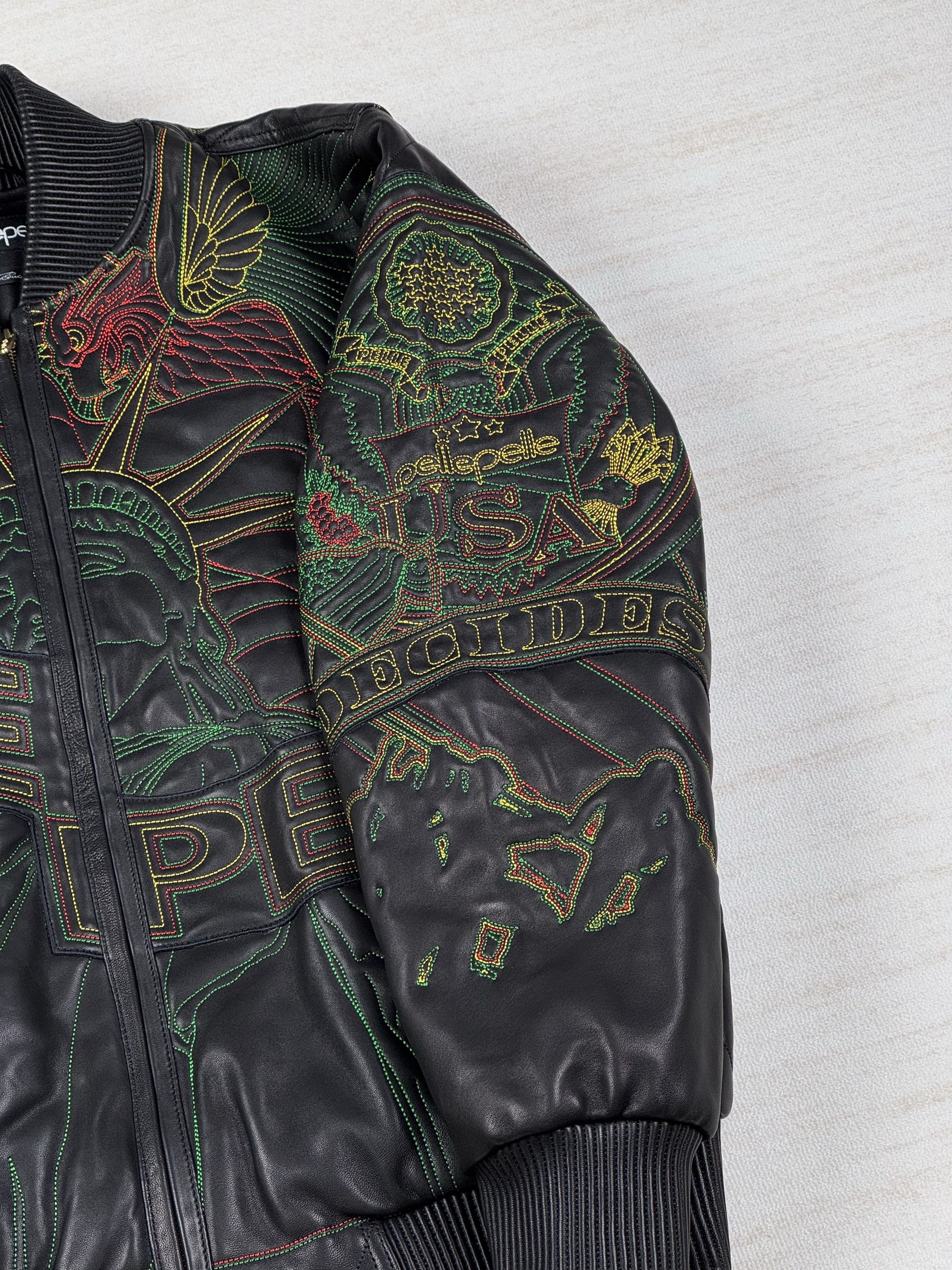 Pelle Pelle WDW x PP MONUMENT GENUINE LEATHER JACKET Size US L / EU 52-54 / 3 - 8 Thumbnail