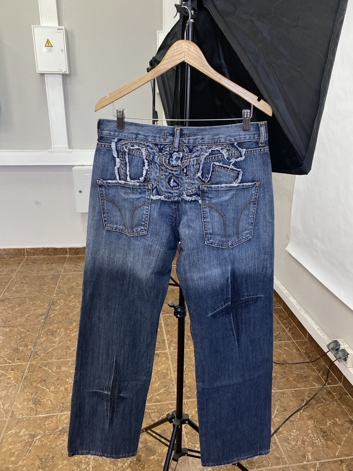 Dolce & Gabbana Vintage 90s Dolce Gabbana Y2K Jeans Retro Rare Hype Y2K Size US 34 / EU 50 - 1 Thumbnail