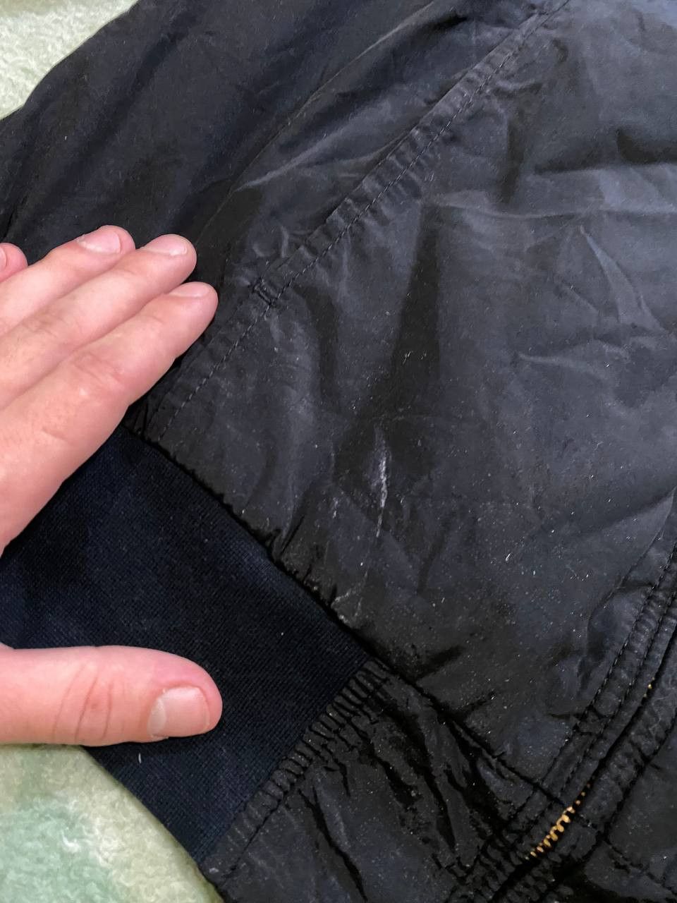 Diesel Drizzle Proof Dark Fashion Bomber Jacket