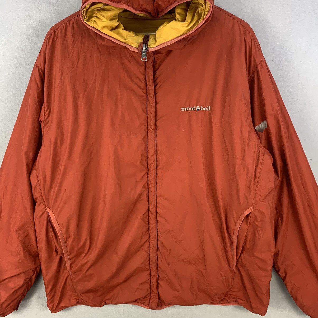 Montbell Vintage Montbell Puffer Reversible Zipper Hooded Jacket Size US XL / EU 56 / 4 - 15 Thumbnail