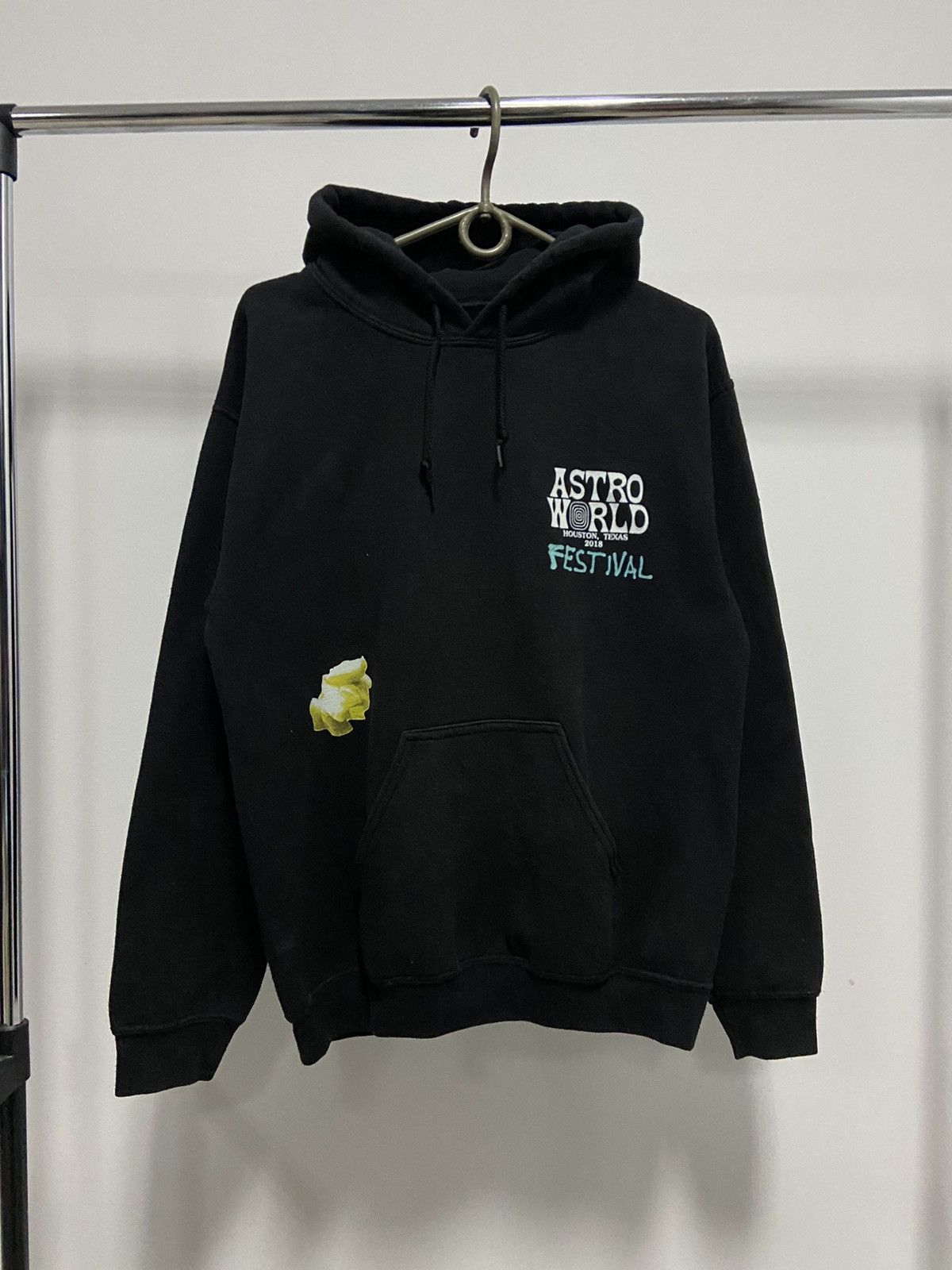 Travis Scott Travis Scott 2018 festival big print hoodie vintage RARE Size US S / EU 44-46 / 1 - 2 Thumbnail