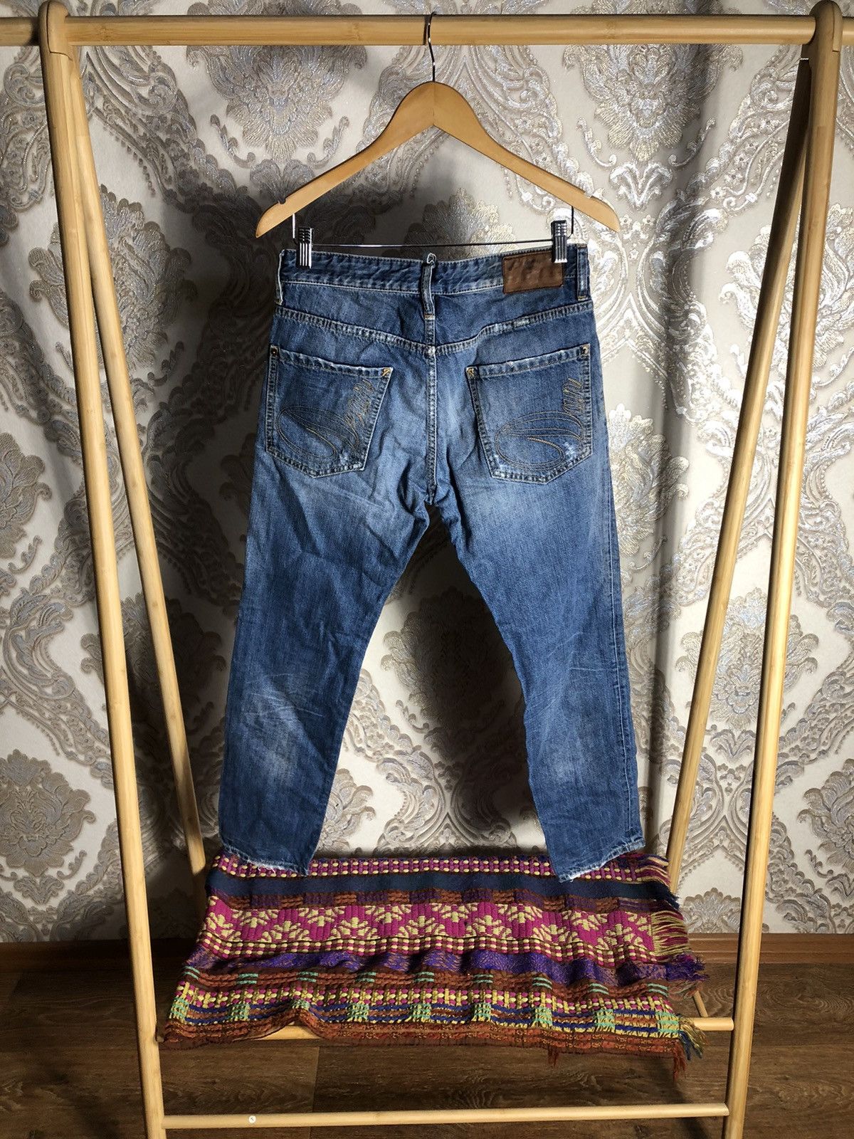 Dsquared2 × Vintage VERY RARE DSQUARED2 DENIM JEANS ITALIAN DESIGNER PANTS DELUX Size US 33 - 10 Thumbnail
