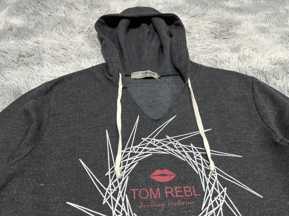 Tom Rebl 🔥Tom Rebl Lips Hoodie German Avant-Garde Size US M / EU 48-50 / 2 - 3 Thumbnail