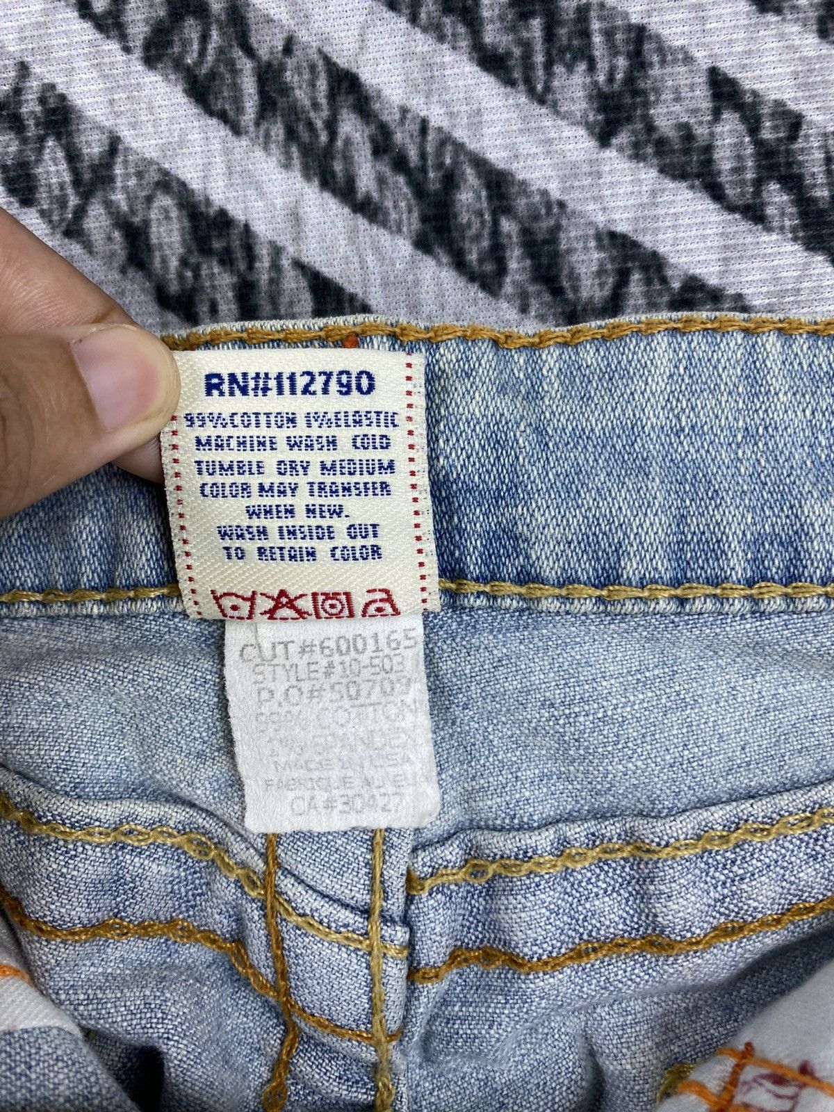 True Religion Vintage True Religion Flared Denim Jeans Size 26" / US 2 / IT 38 - 15 Thumbnail