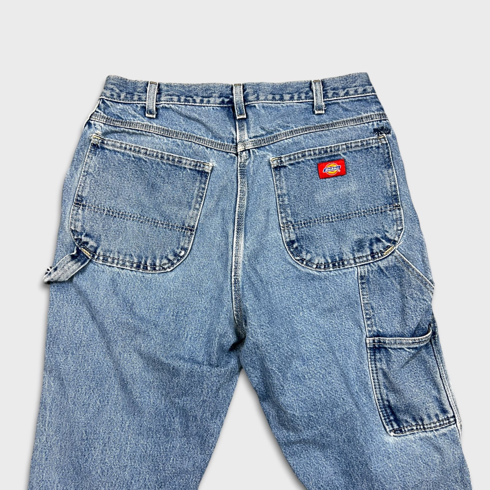 Dickies × Vintage Dickies Shorts 32x19 Hemmed Workwear Baggy Denim Jeans Pants Size US 32 / EU 48 - 6 Thumbnail
