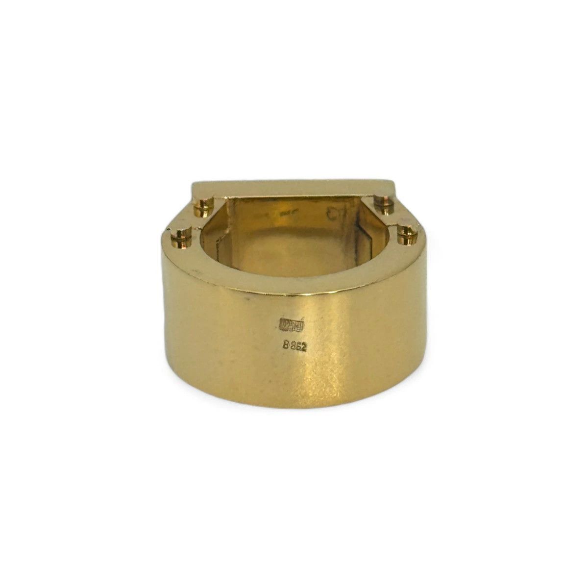 Bottega Veneta o1n1vont1124 Size: 17 / Bolt Ring in Gold Size ONE SIZE - 3 Thumbnail