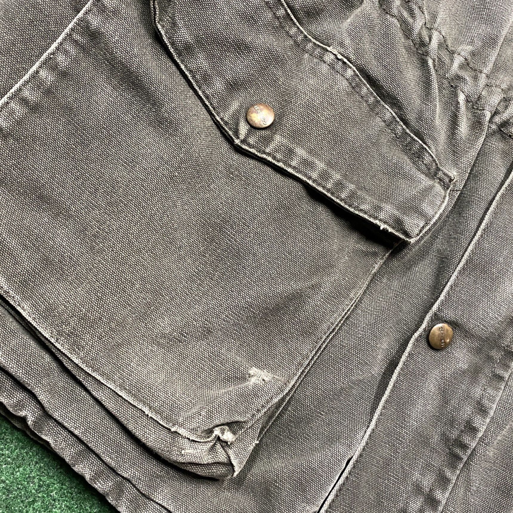 Carhartt VINTAGE Carhartt Jacket Mens XL Green 90S Quilted Barn Chore Work Coat C46 MOS Clothing Size US XL / EU 56 / 4 - 7 Thumbnail