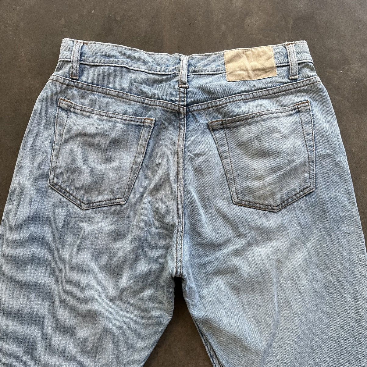 Japanese Brand Vintage Japanese Faded Jean Distressed Denim Pant W30 Size US 30 / EU 46 - 10 Thumbnail