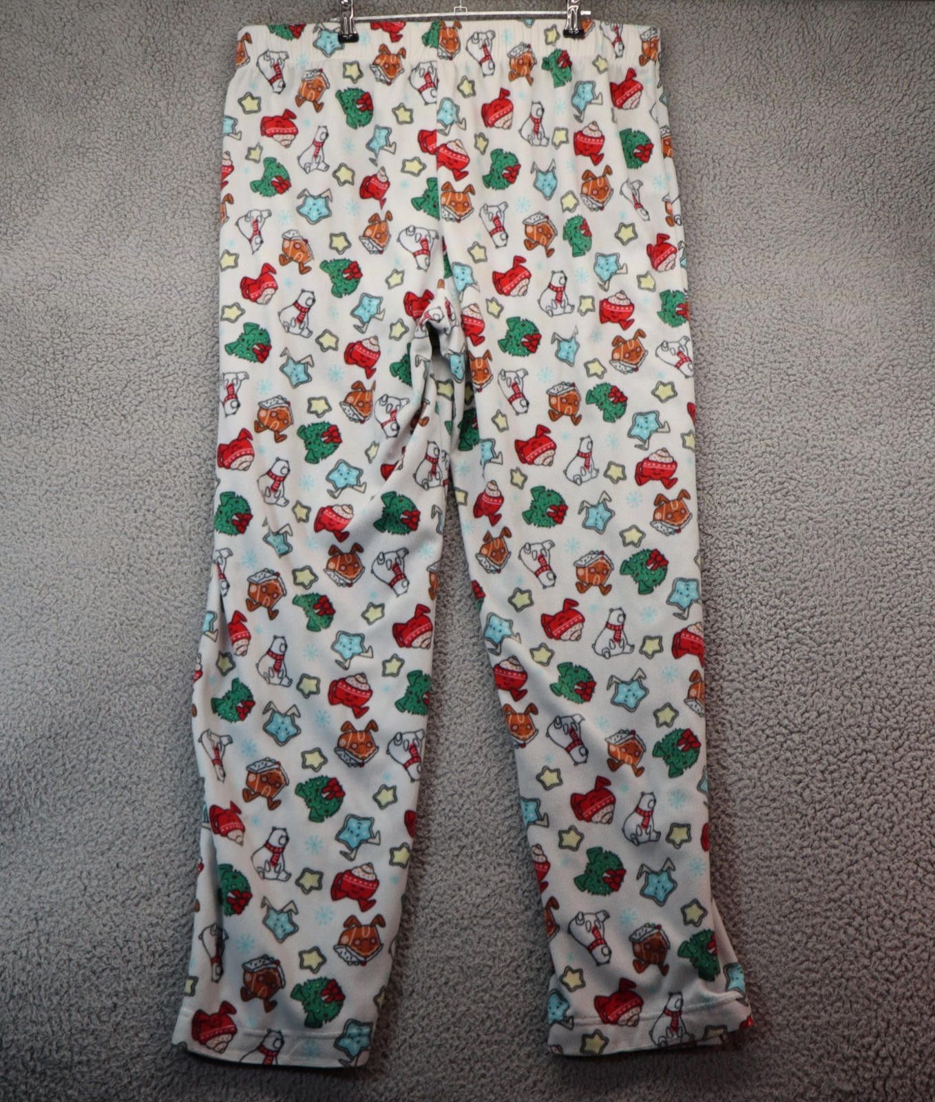 Target Basics Christmas Plush Print Sleep Pajama Pants Men XL Wondershop Size ONE SIZE - 6 Thumbnail