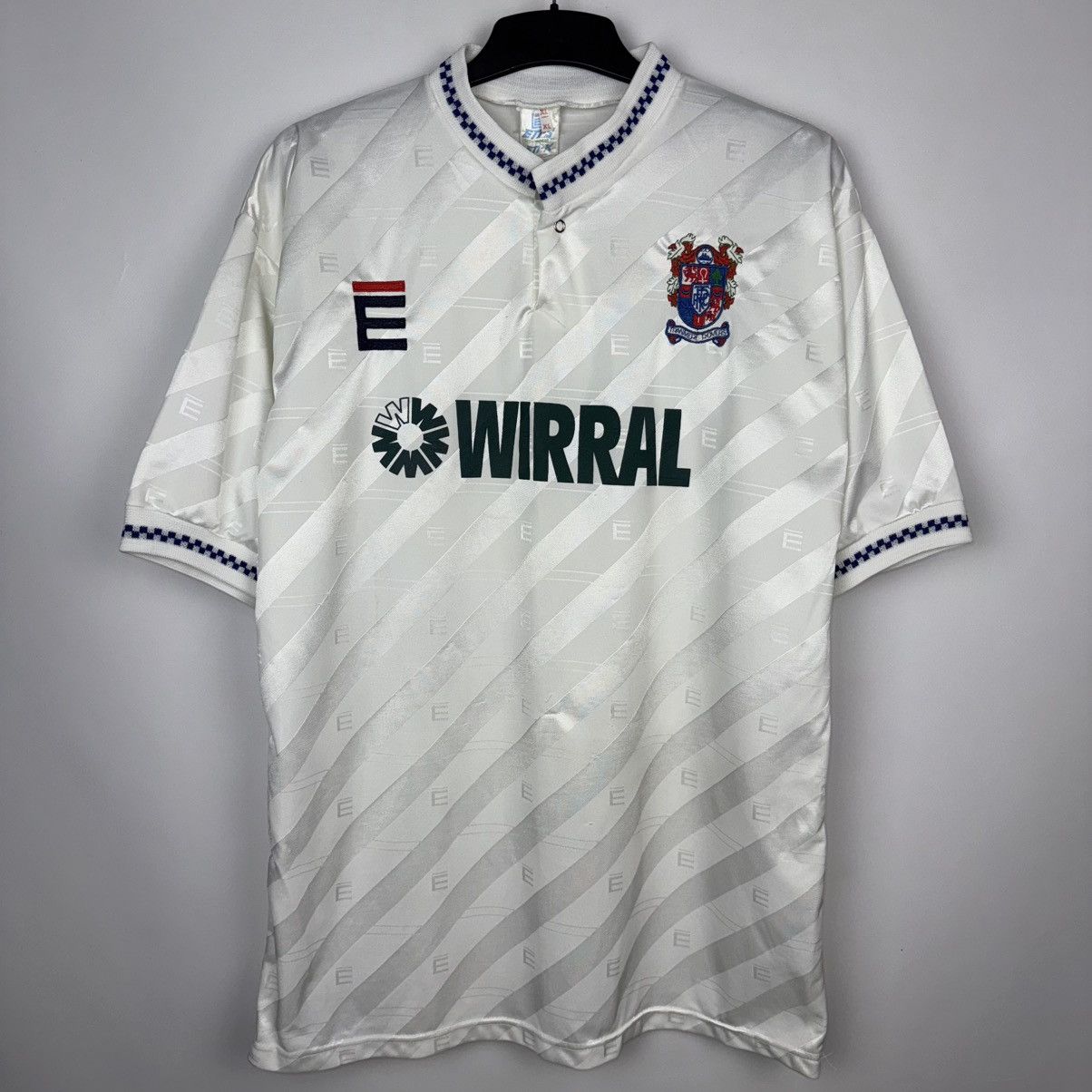 Vintage Tranmere Rovers 1989 1991 Home Football Shirt Soccer Jersey Size US XL / EU 56 / 4 - 1 Thumbnail
