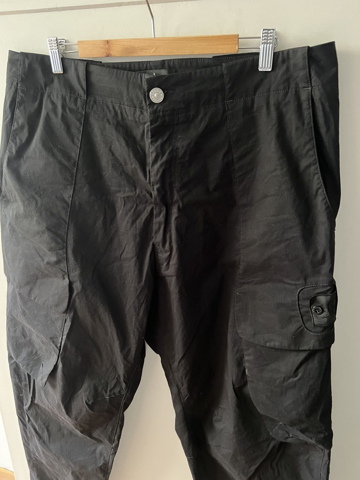 Stone Island Shadow Project STONE ISLAND SHADOW PROJECT Shadow Cargo Pants Black Sz IT54 Size US 38 / EU 54 - 15 Thumbnail