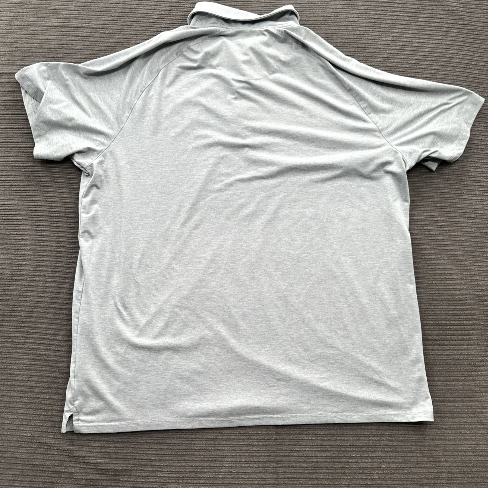 Hurley Hurley Polo Shirt Men 2XL Gray Polyester Golf Outdoors Performance Polo Shirt Golfing Casual Athletic Size US XXL / EU 58 / 5 - 2 Thumbnail